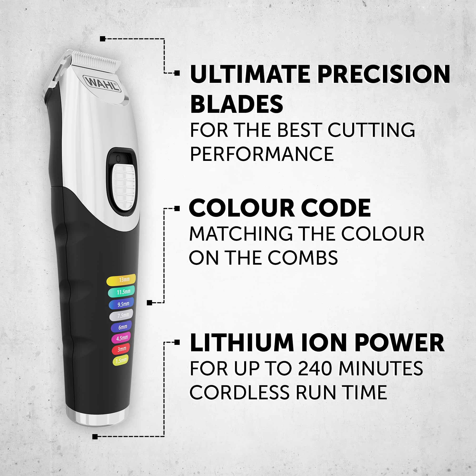 WAHL 09893.0443 Color Trim Barttrimmer