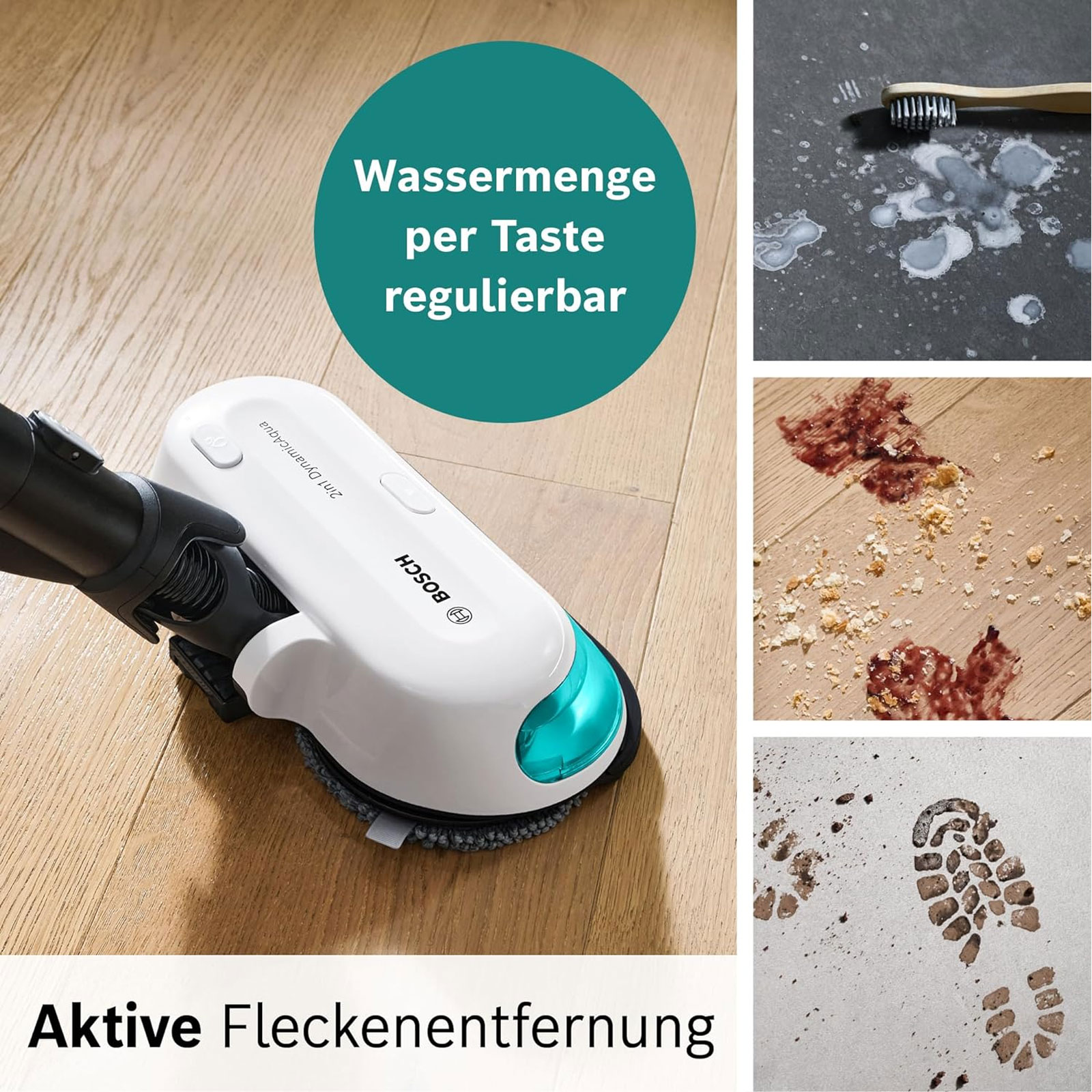 Bosch Unlimited 7 ProHygienic Aqua BKS71HYG1 Akku-Staubsauger