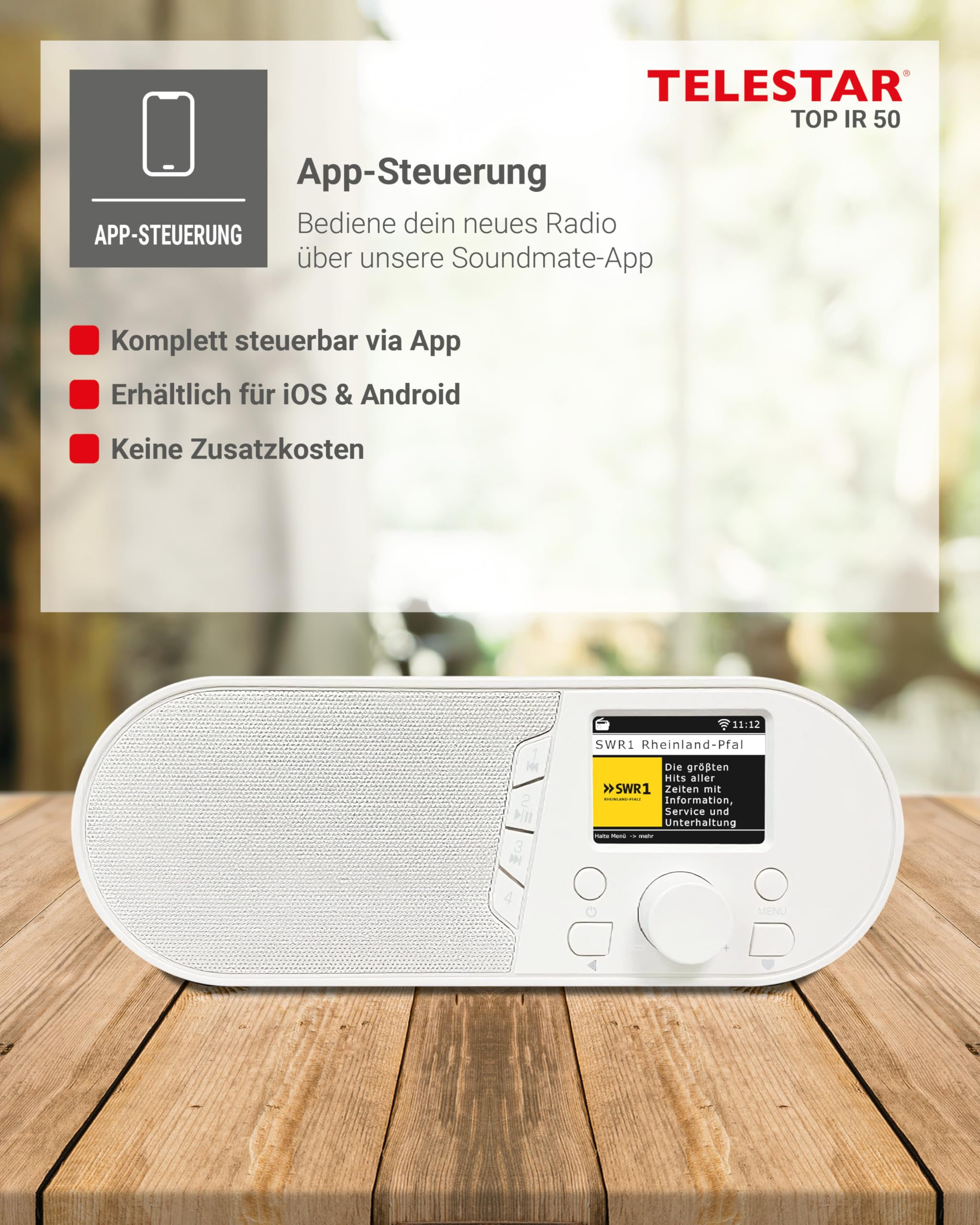 TELESTAR TOP IR 50 – Internetradio