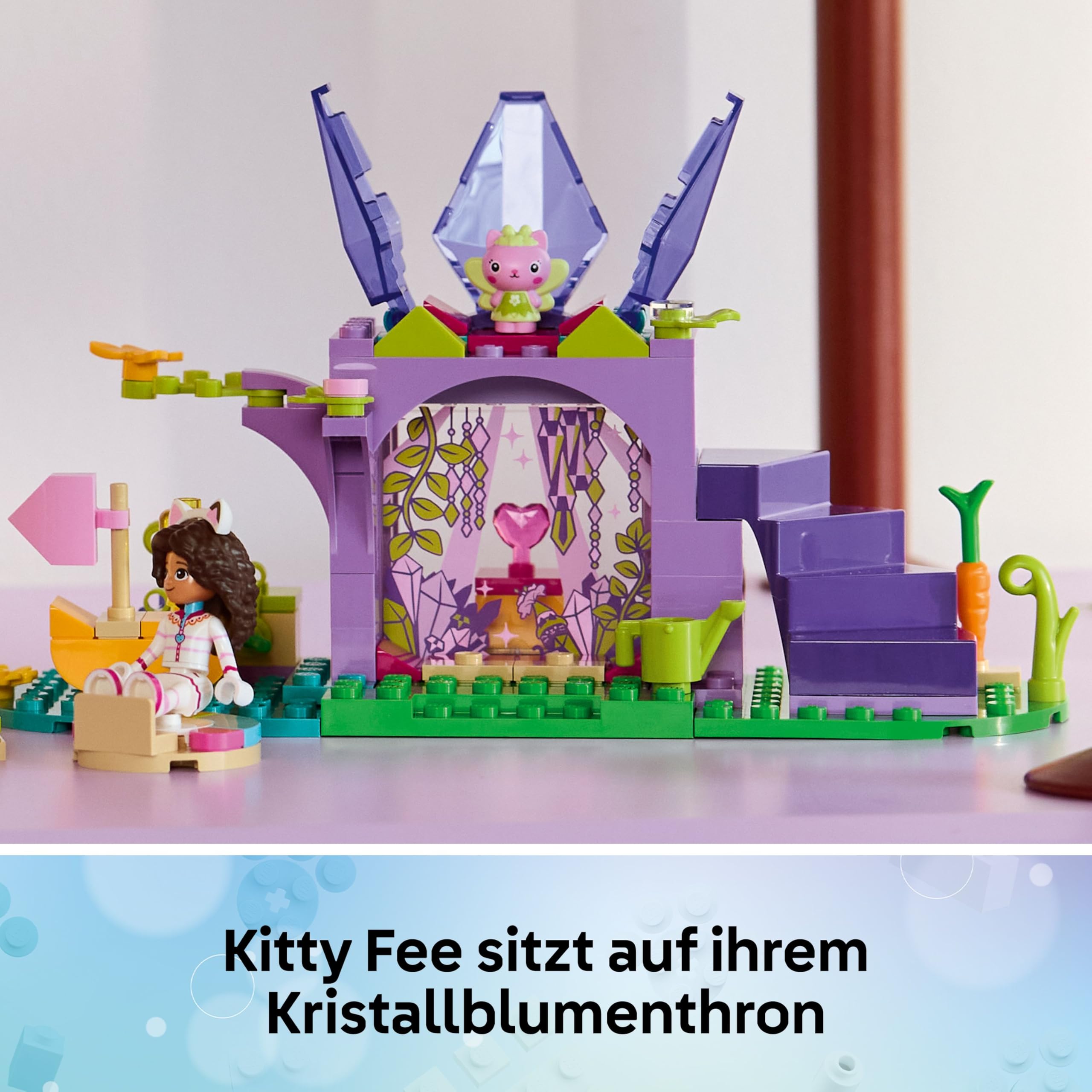LEGO Gabbys Puppenhaus Zuckerguss-Gebirge und Kätzchen-Garten (11205)