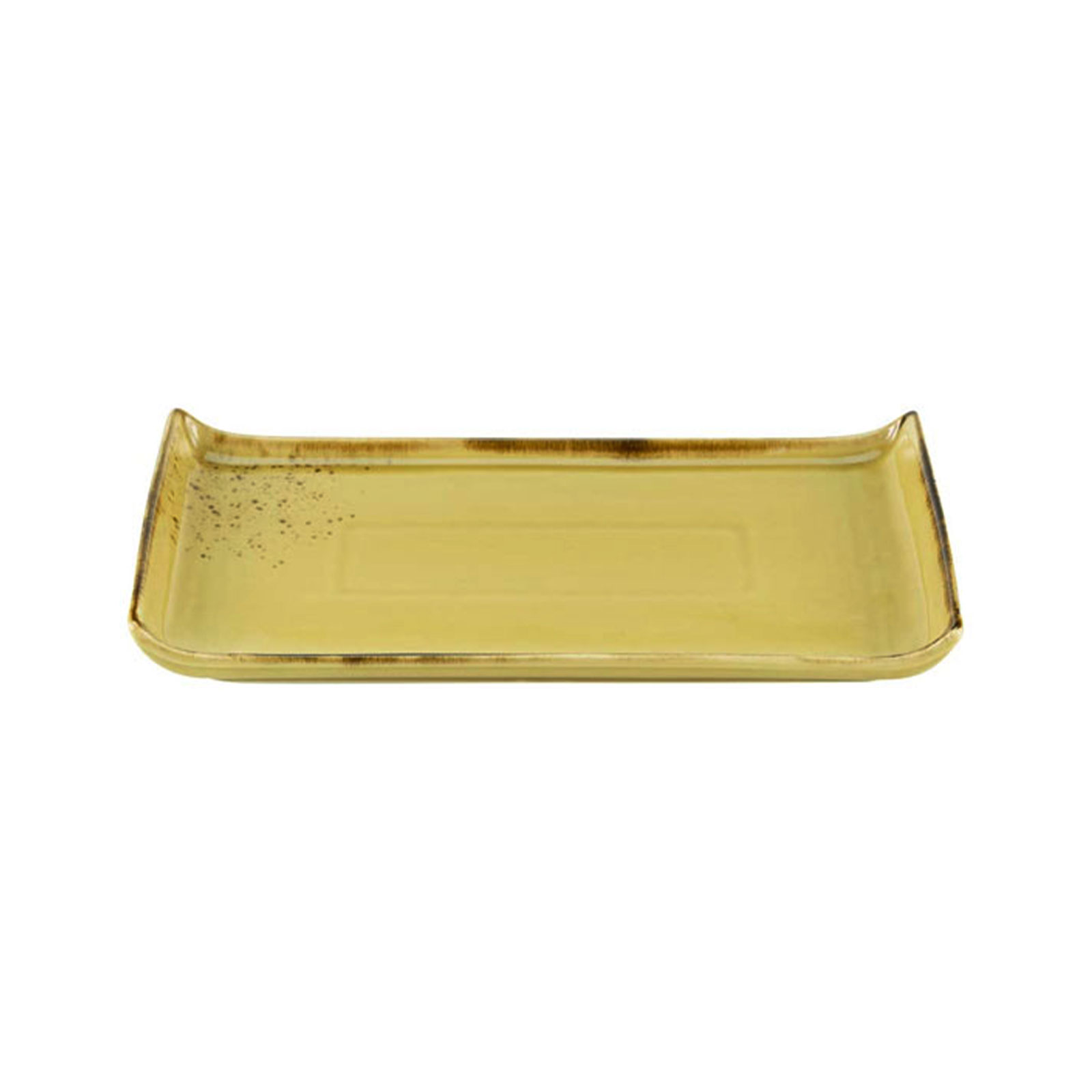 CreaTable, 33019, Serie NATURE COLLECTION, Curry, Geschirrset, BBQ Platte 2 teilig