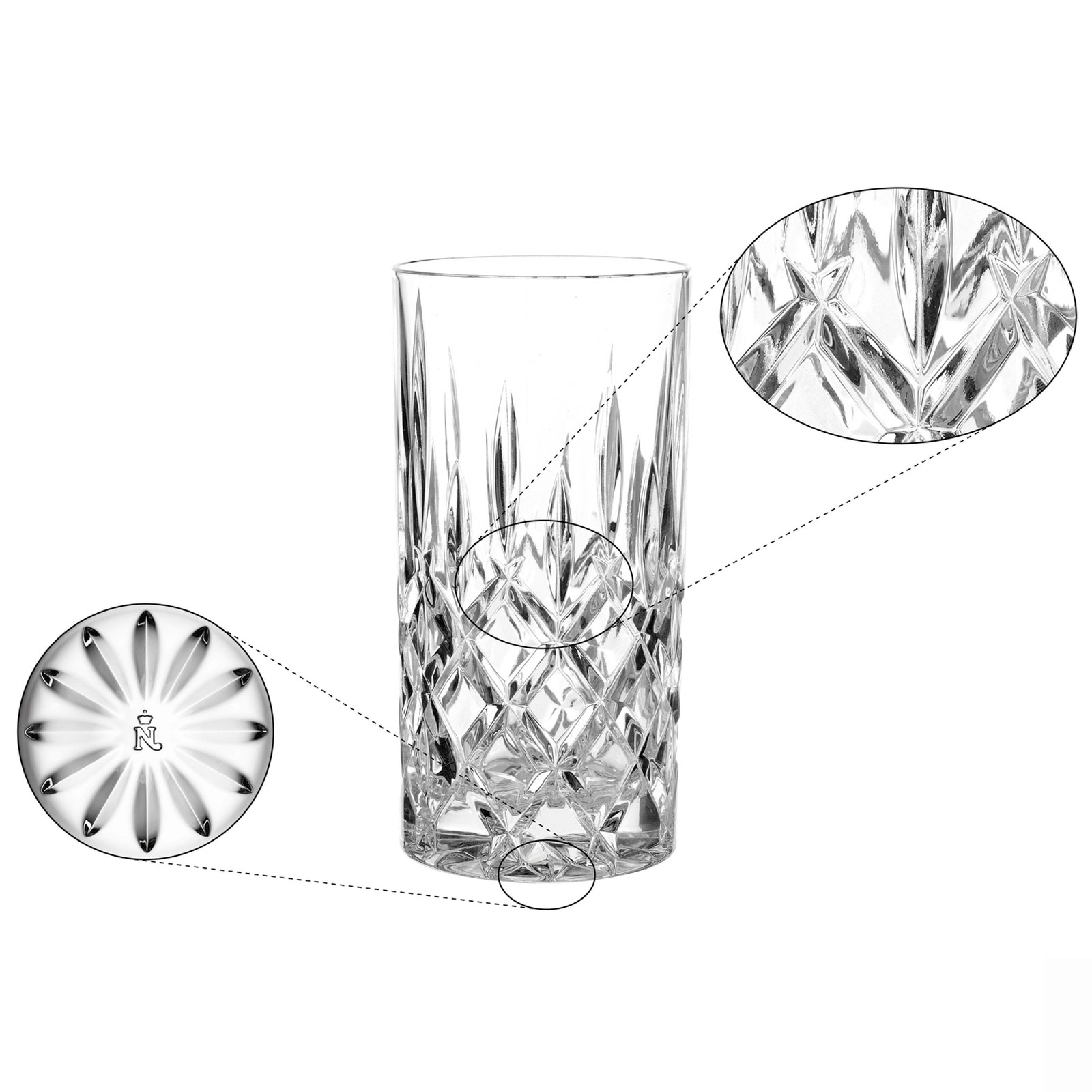 Nachtmann Vase/Windlicht Noblesse 106383