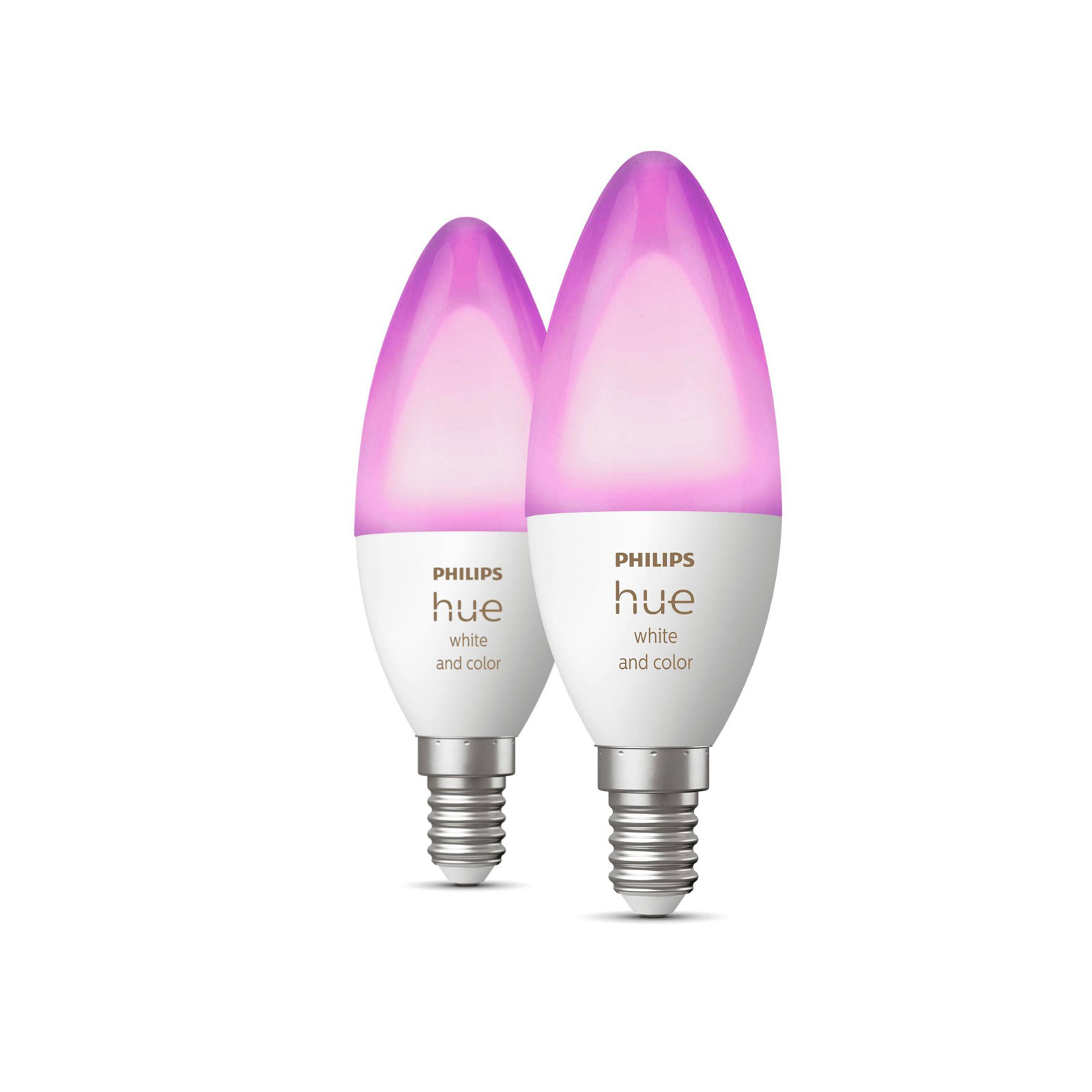 Philips Hue White &; Color Ambiance E14 LED Lampe (2x)