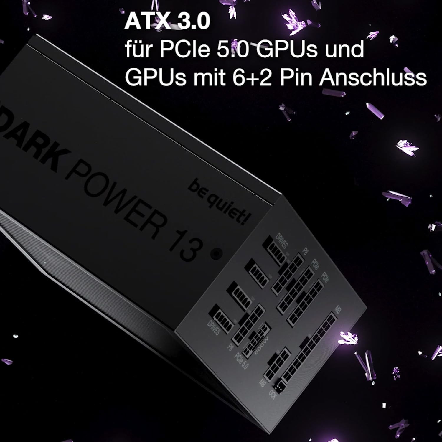 Be quiet! Dark Power 13 1000W, Schwarz, 80 PLUS Titanium, ATX PC-Netzteil
