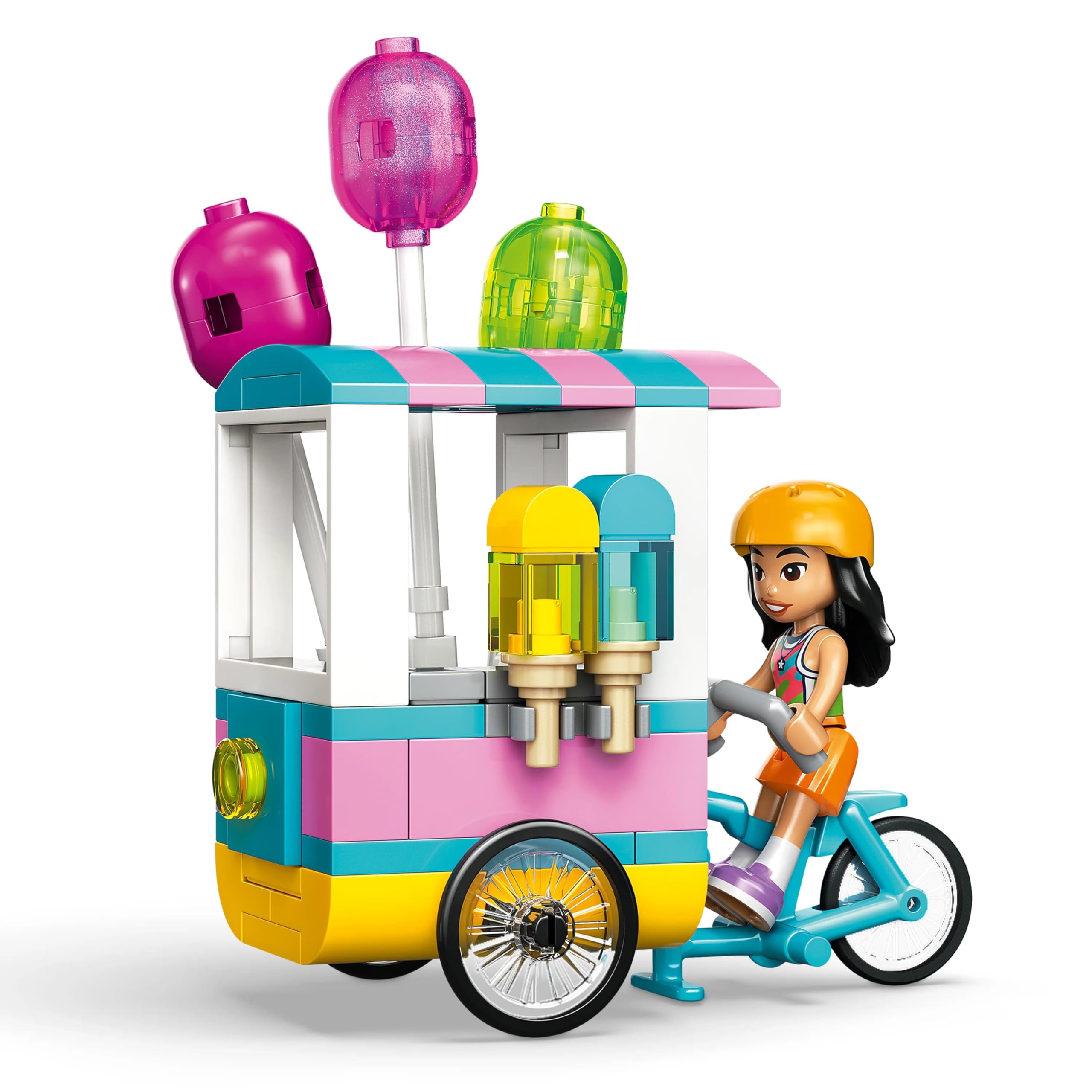 LEGO Friends EIS- und Luftballonstand - Spielzeugladen mit Fahrrad, 42692