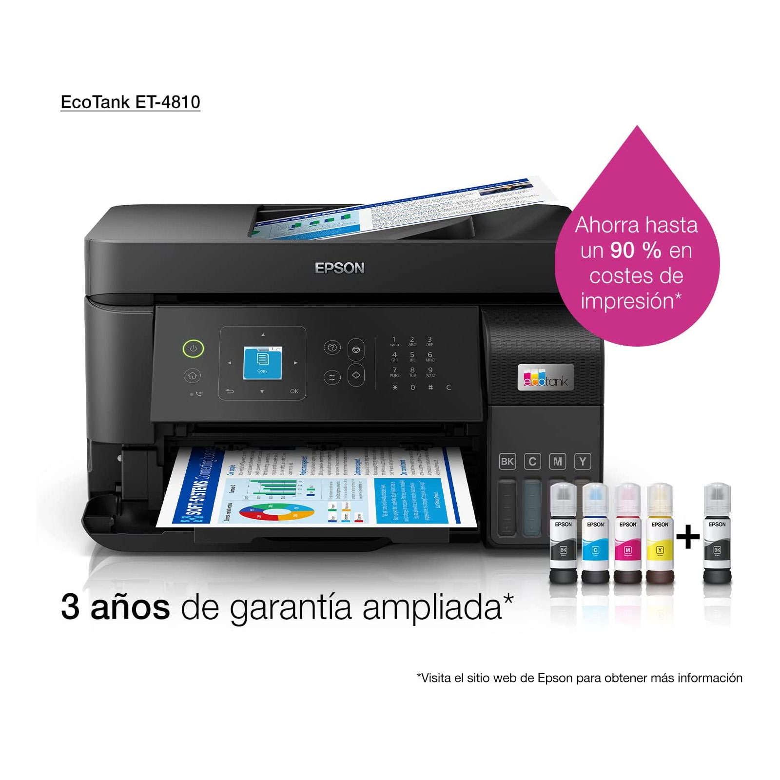 Epson EcoTank ET-4810 Multifunktionsdrucker