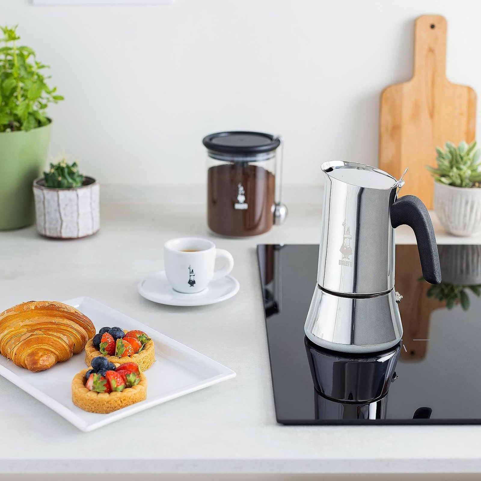 Bialetti New Venus Espressokocher (Edelstahl, 6 Tassen) Bialetti New Venus Espressokocher (Edelstahl, 6 Tassen)