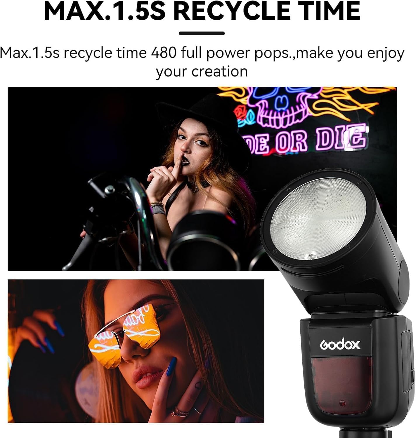 Godox V1 für Canon Blitzgerät