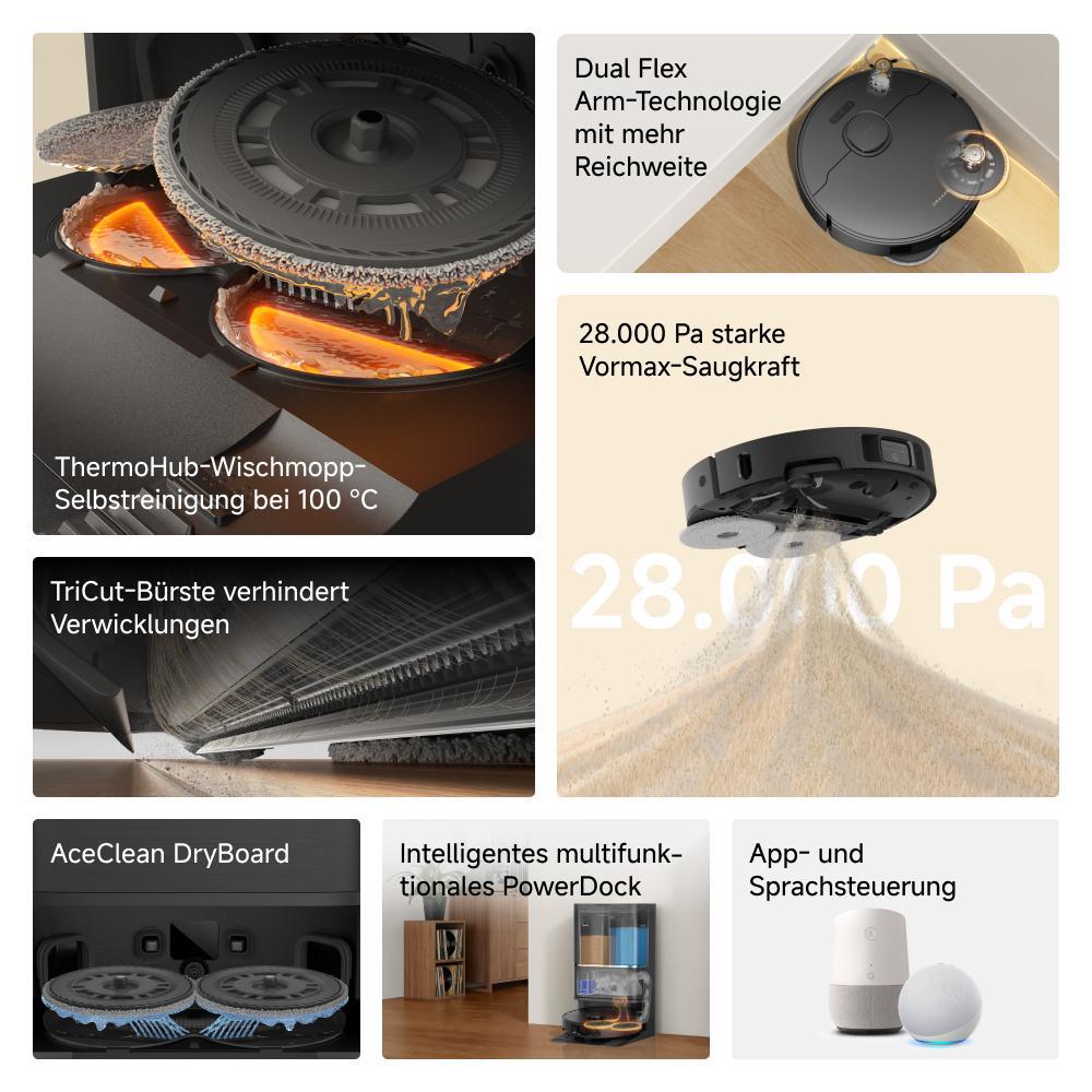 dreame L50 Ultra AE Saugroboter 28.000 Pa Wischsauger