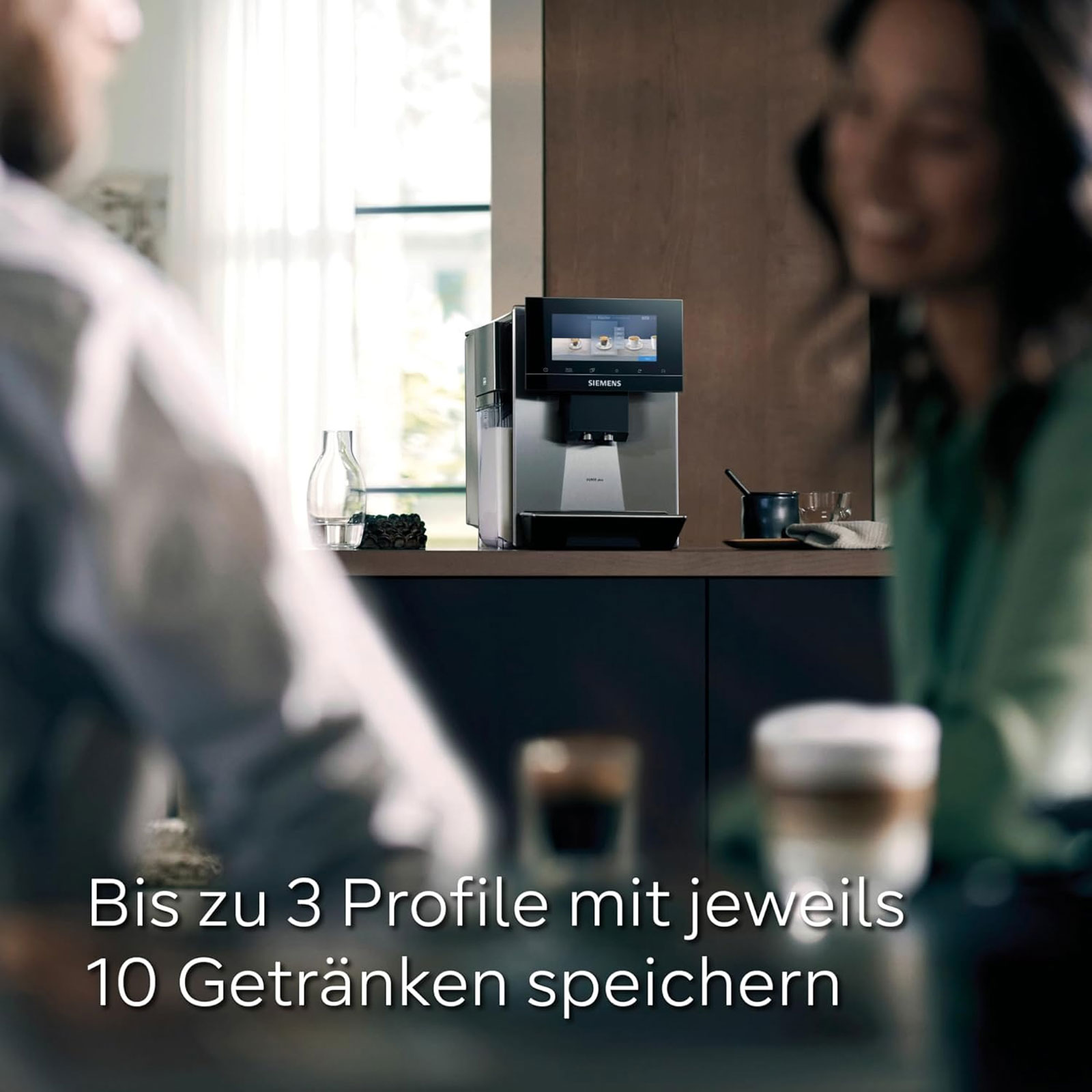 Siemens TQ903DZ3 Kaffeevollautomat EQ.9 Plus Edelstahl