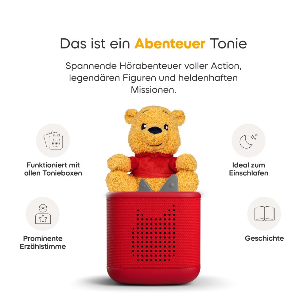tonies Cuddle Toniebox, Disney Winnie Puuh – Cuddle Winnie Puuh
