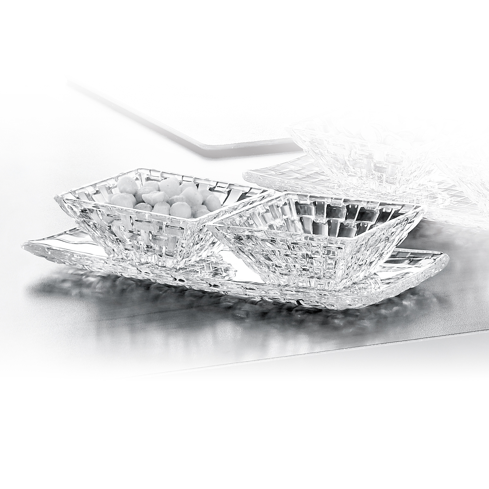 Nachtmann Kristall Schalen Vorteilsset Bossa Nova, 3er-Set Nachtmann Kristall Schalen Vorteilsset Bossa Nova, 3er-Set