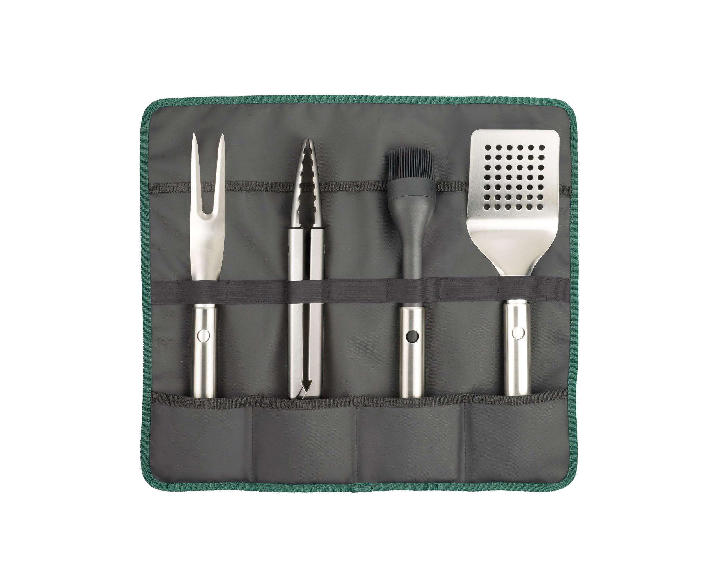 Joseph Joseph GrillOut 4-teiliges Edelstahl BBQ-Utensilien-Set