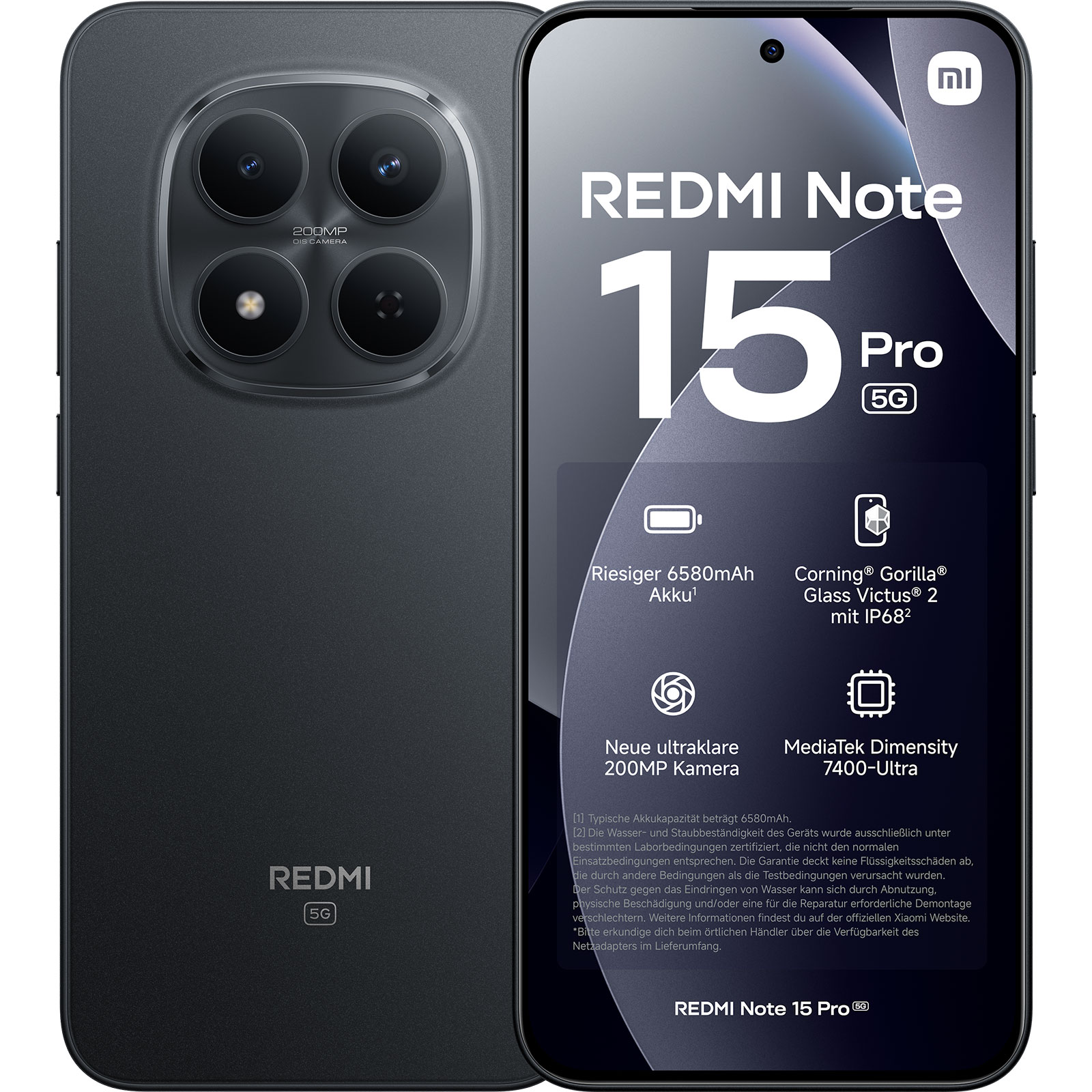 Xiaomi Redmi Note 15 Pro 5G 8GB + 256GB Smartphone