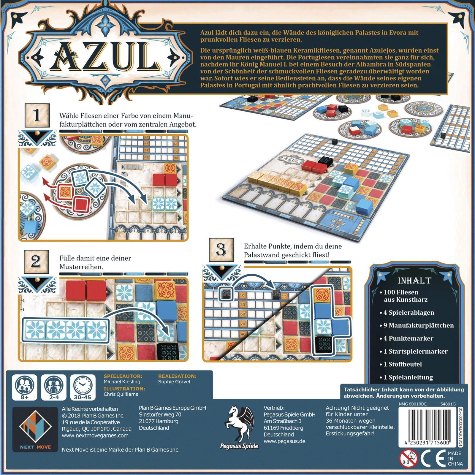 Asmodee Azul Brettspiel