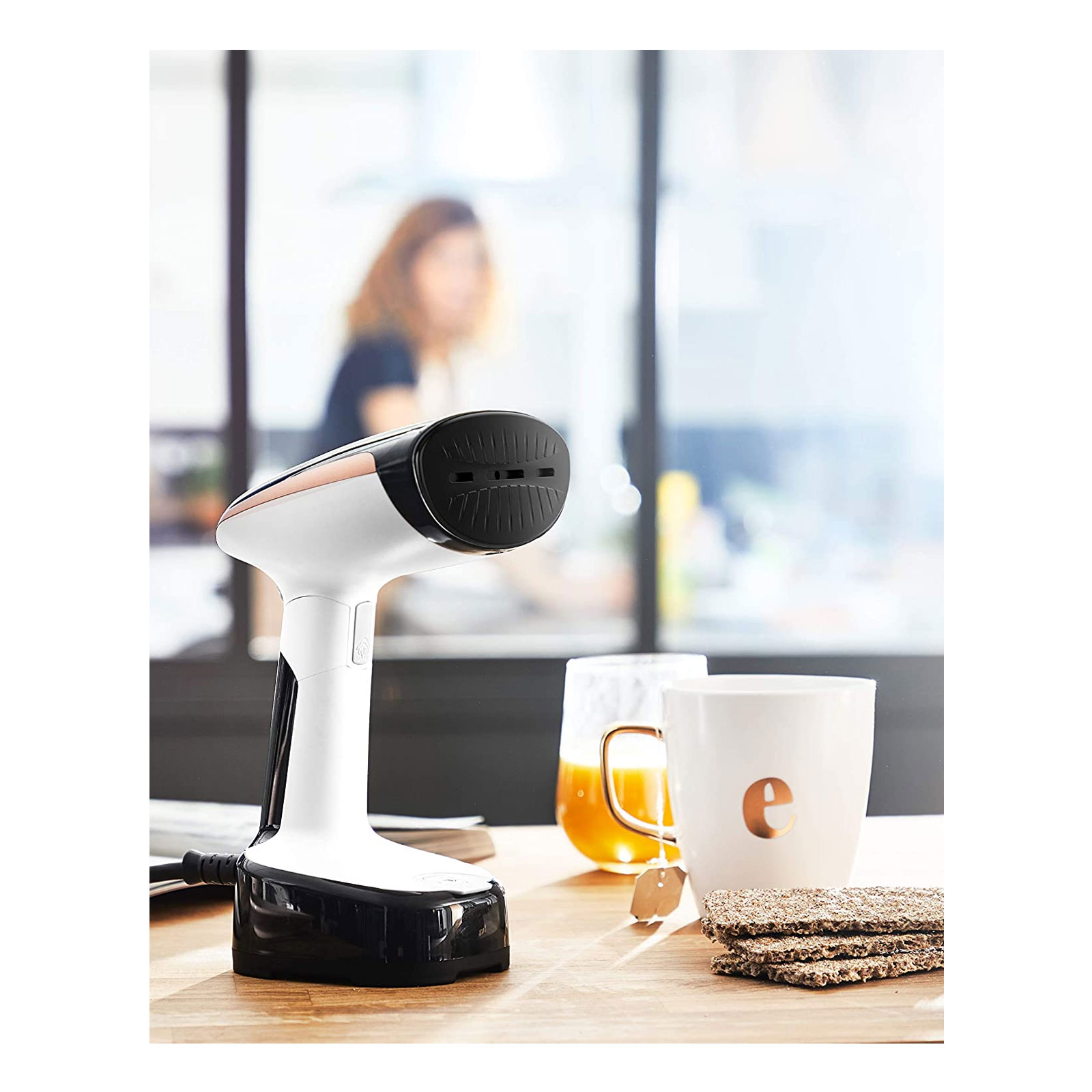 TEFAL DT 3030 Access Steam Pocket Dampfbürste schwarz/ weiß