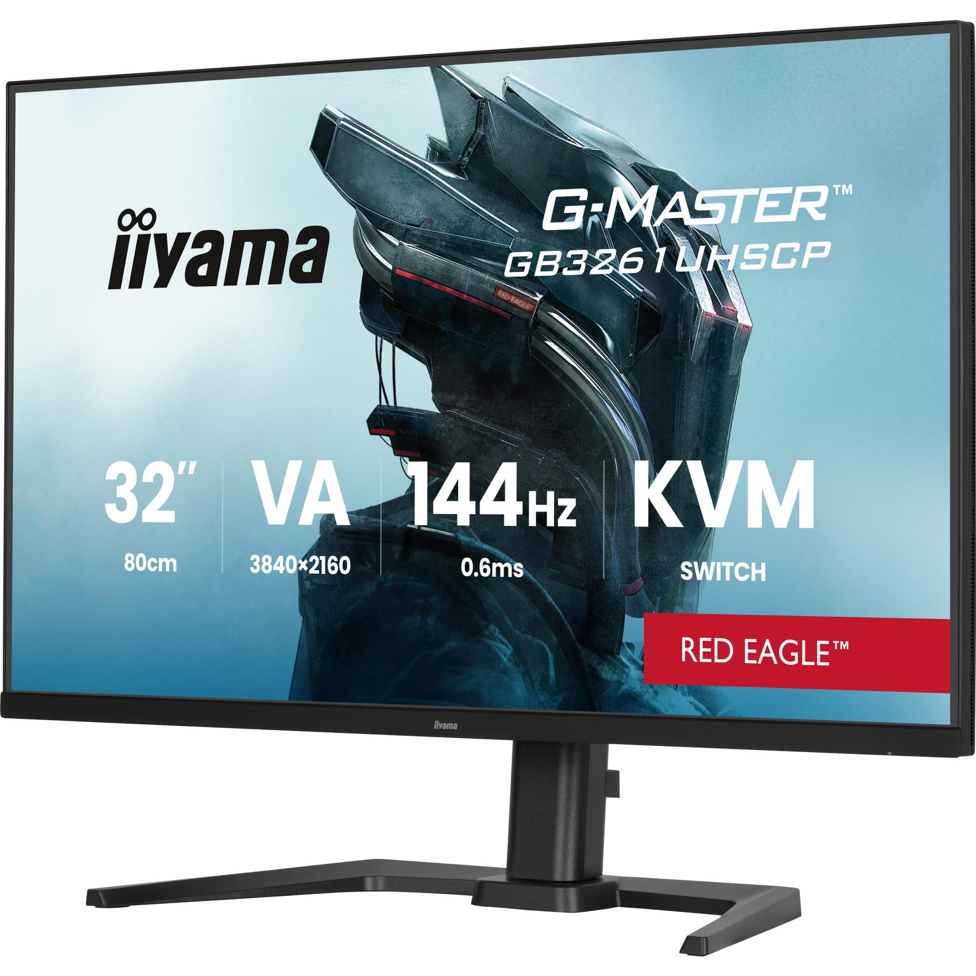 iiyama G-Master Red Eagle GB3261UHSCP-B1 Gaming-Monitor