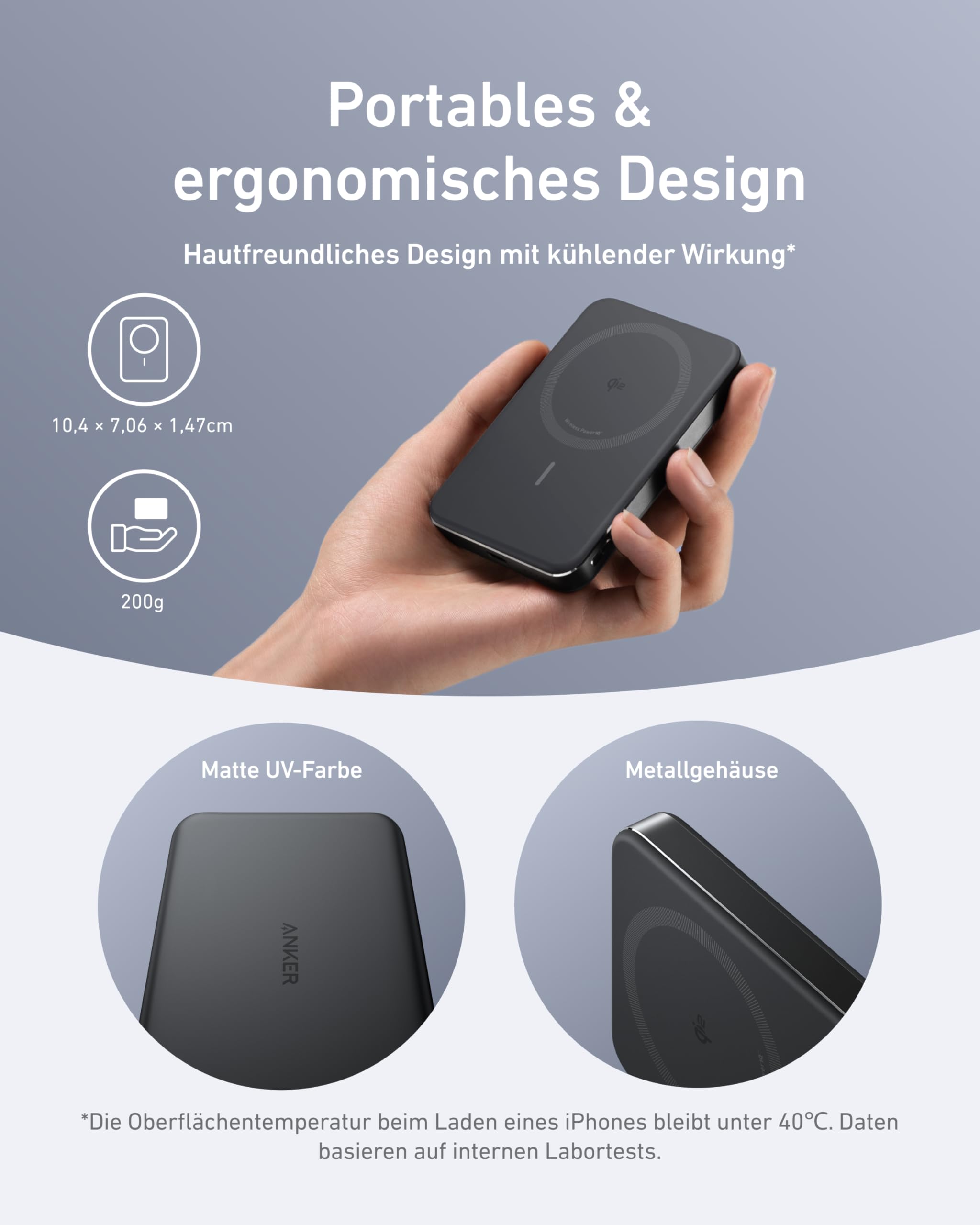 Anker MagGo Powerbank (10000mAh, Slim)