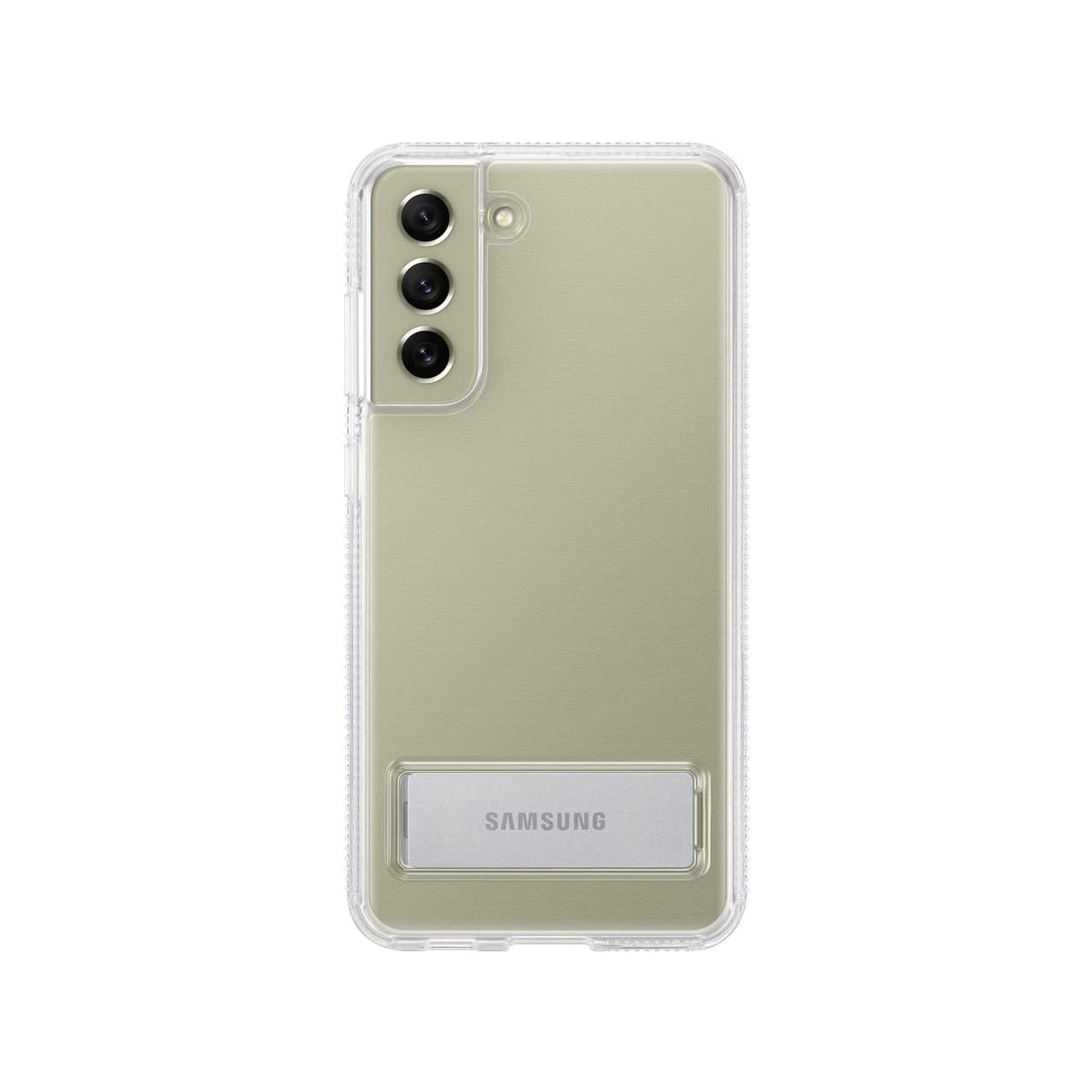 Samsung EF-JG990 Clear Standing Cover für Galaxy S21 FE