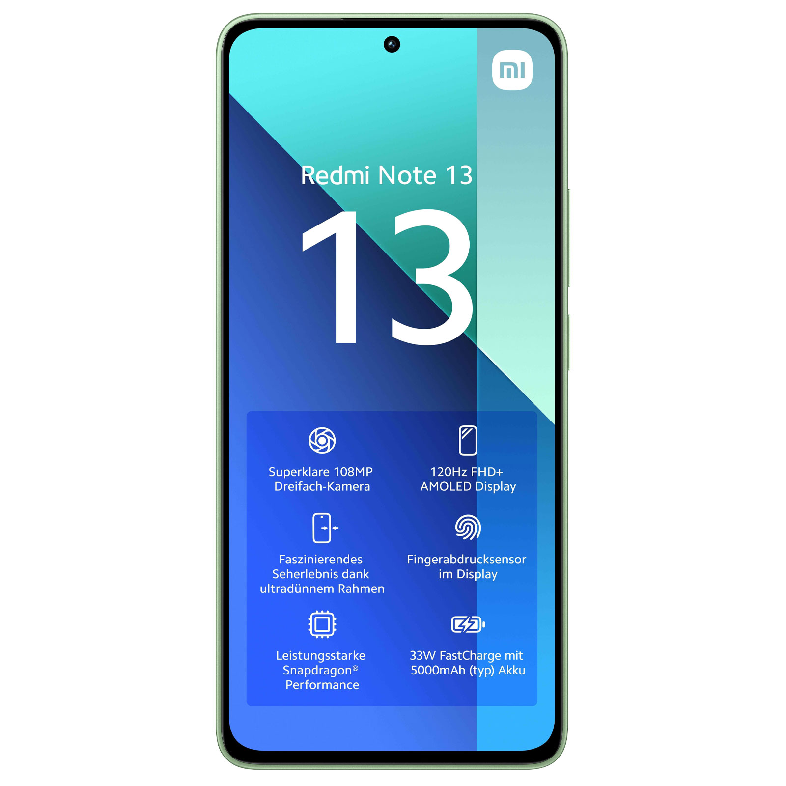 Xiaomi Redmi Note 13 4G 6GB + 128GB;