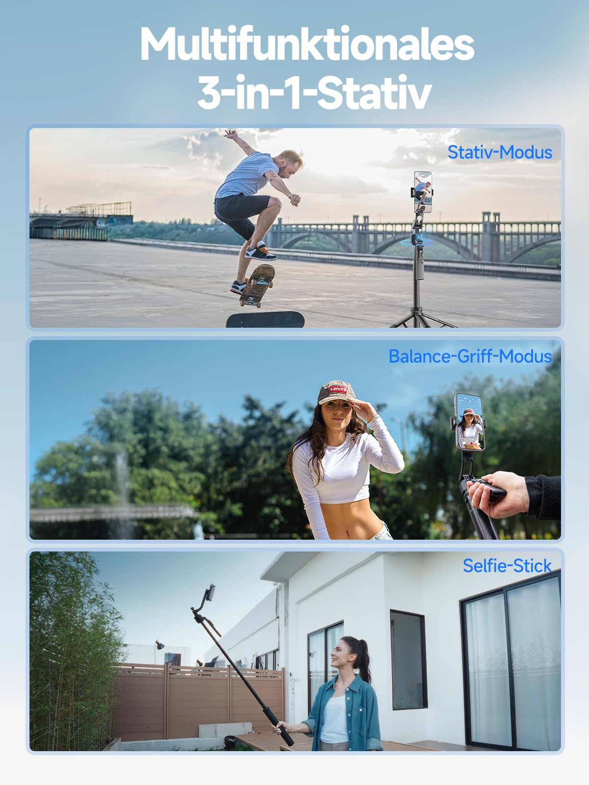Rollei Easy Creator Quadpod mit AI Tracking