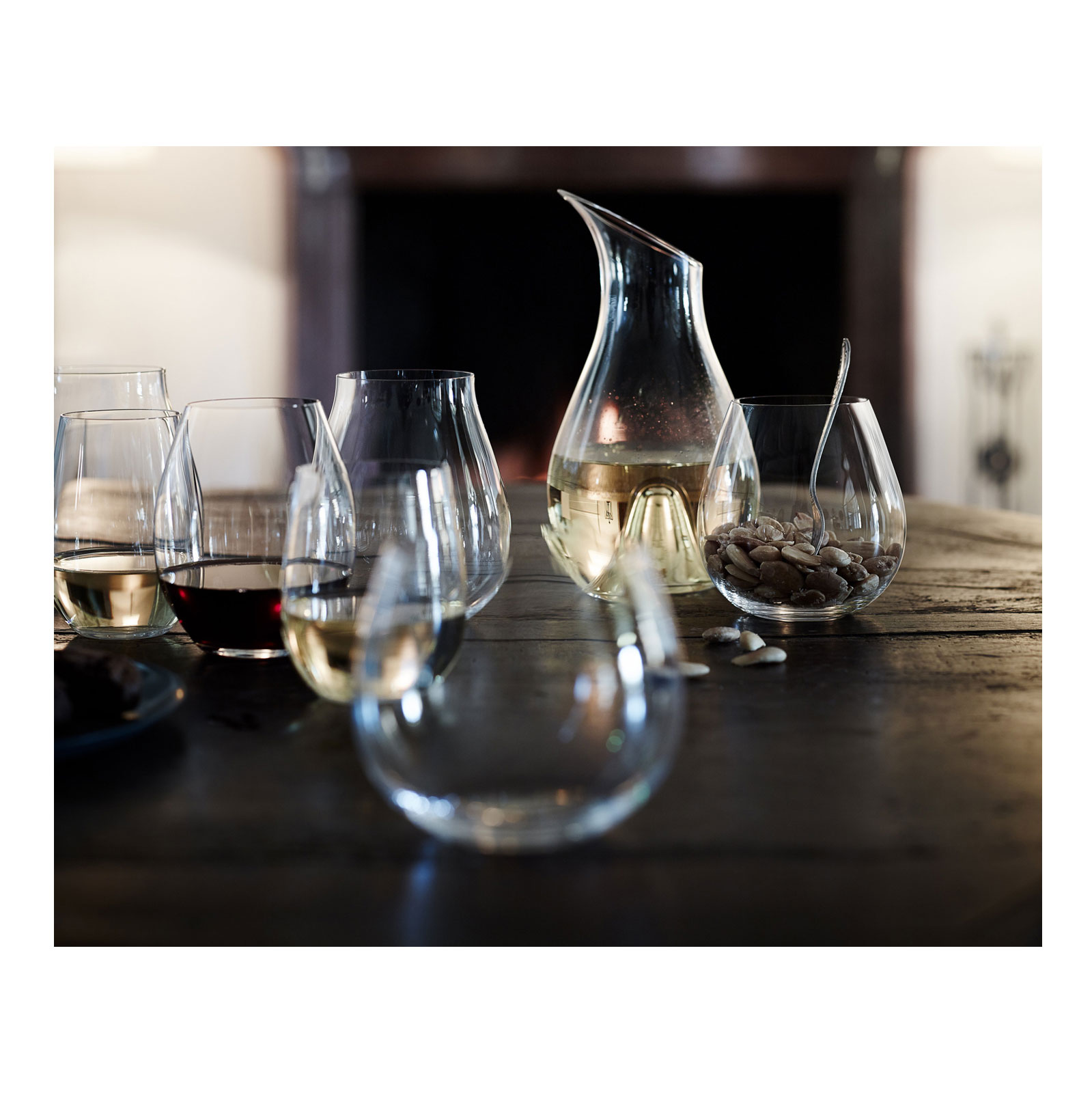 Riedel O Kauf 8 Zahl 6 Cabernet/Merlot Weinglas inkl Dekanter