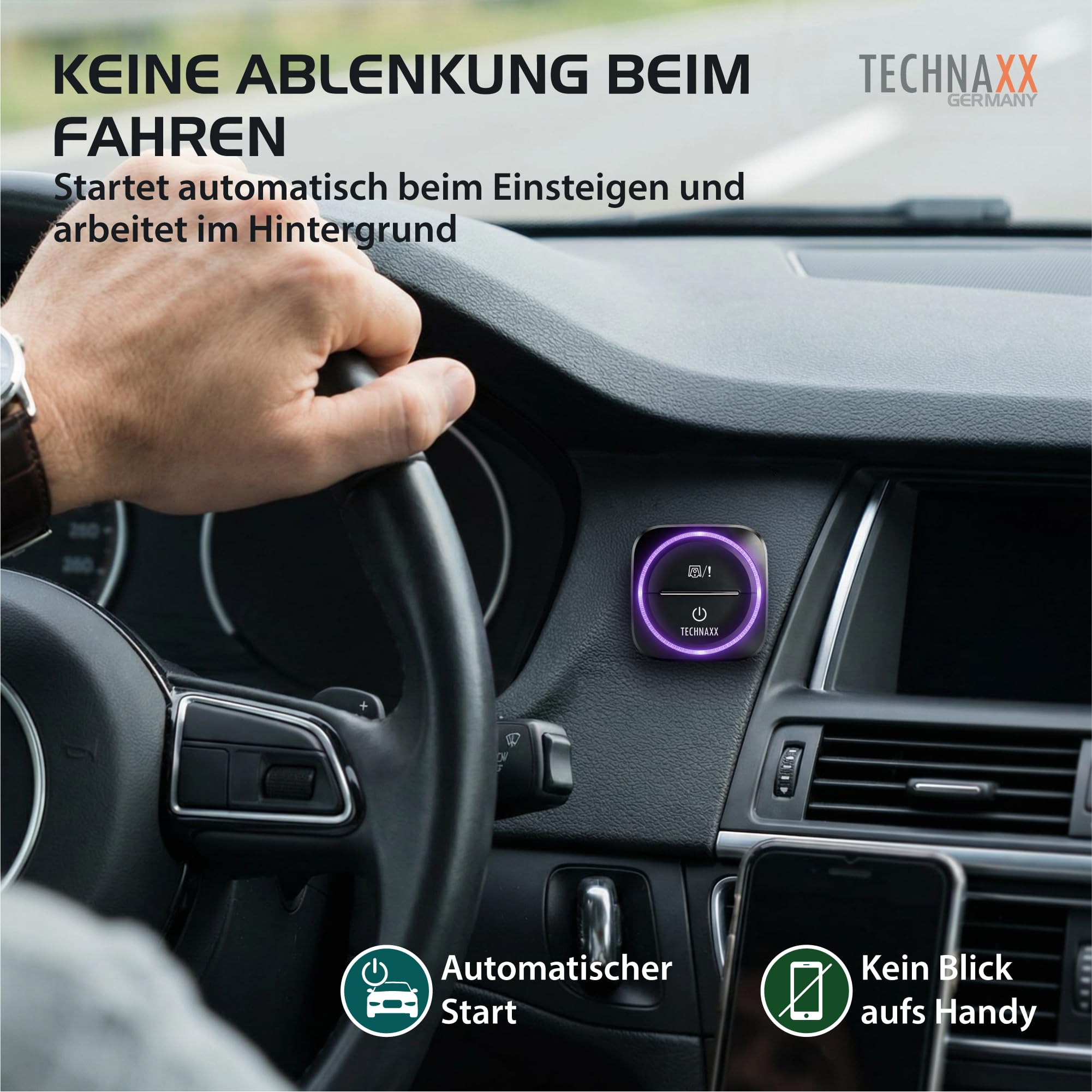 Technaxx Verkehrswarner mit Blitzer.de – Straßenverkehrswarner