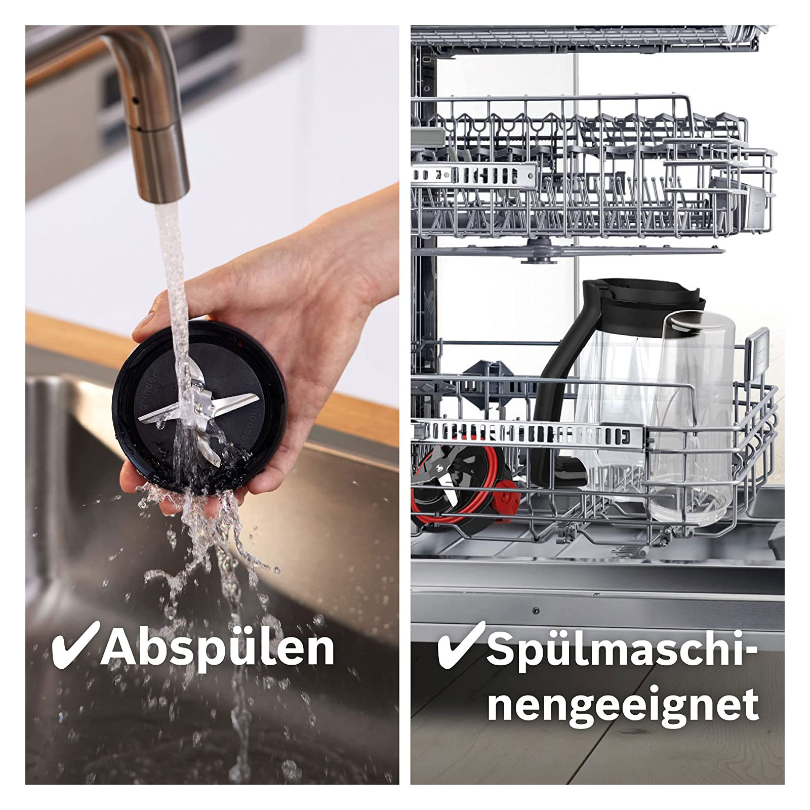 Bosch MMB6177S Standmixer, VitaPower Serie | 4, 1200 W, Silber Bosch MMB6177S Standmixer, VitaPower Serie | 4, 1200 W, Silber