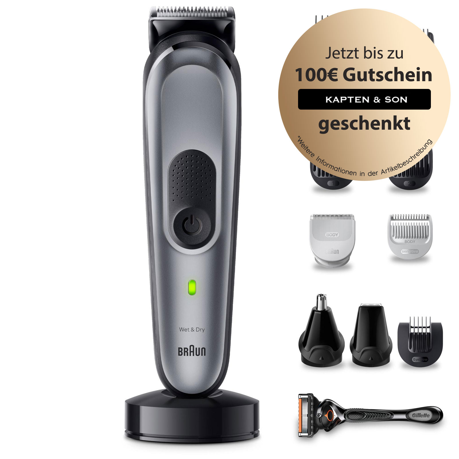 BRAUN Barttrimmer BT7420