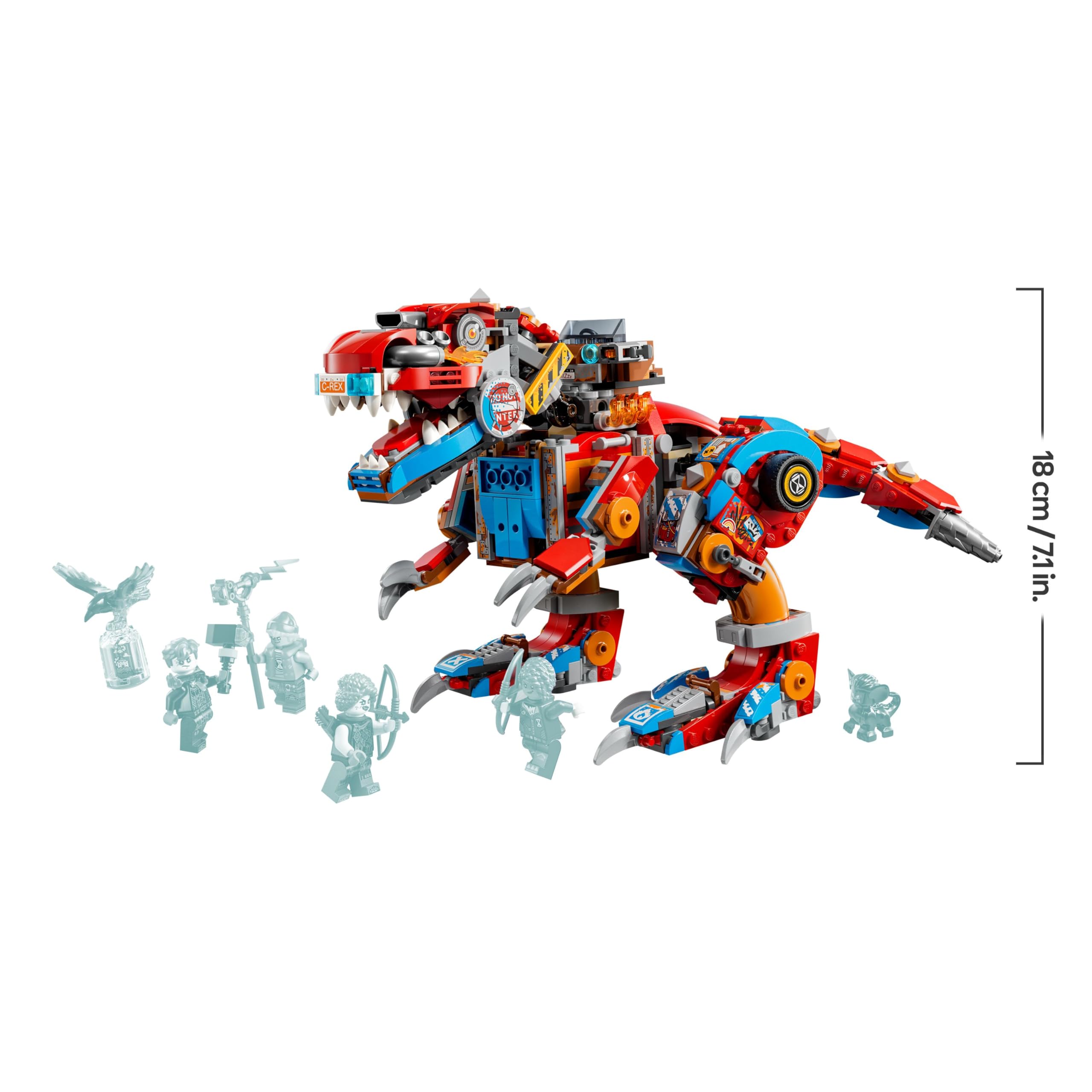 LEGO DREAMZzz 2-in-1 Coopers Dino-Mech C-Rex 71484