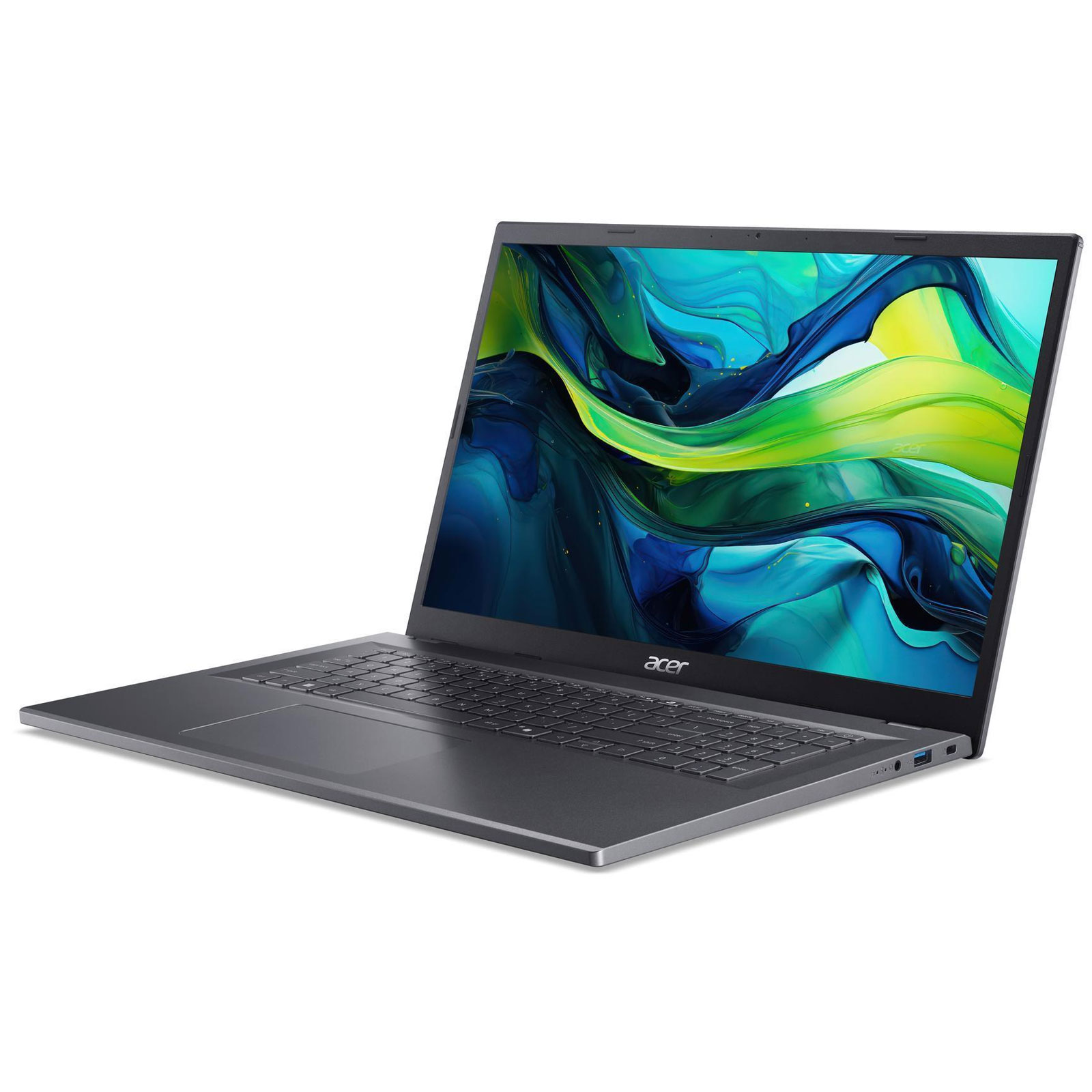 ACER Notebook Aspire 17 (A17-51M-58AL), Grau, 17,3 Zoll, Full HD, IPS, Intel Core 5 120U, 16 GB, 1 TB M.2 SSD