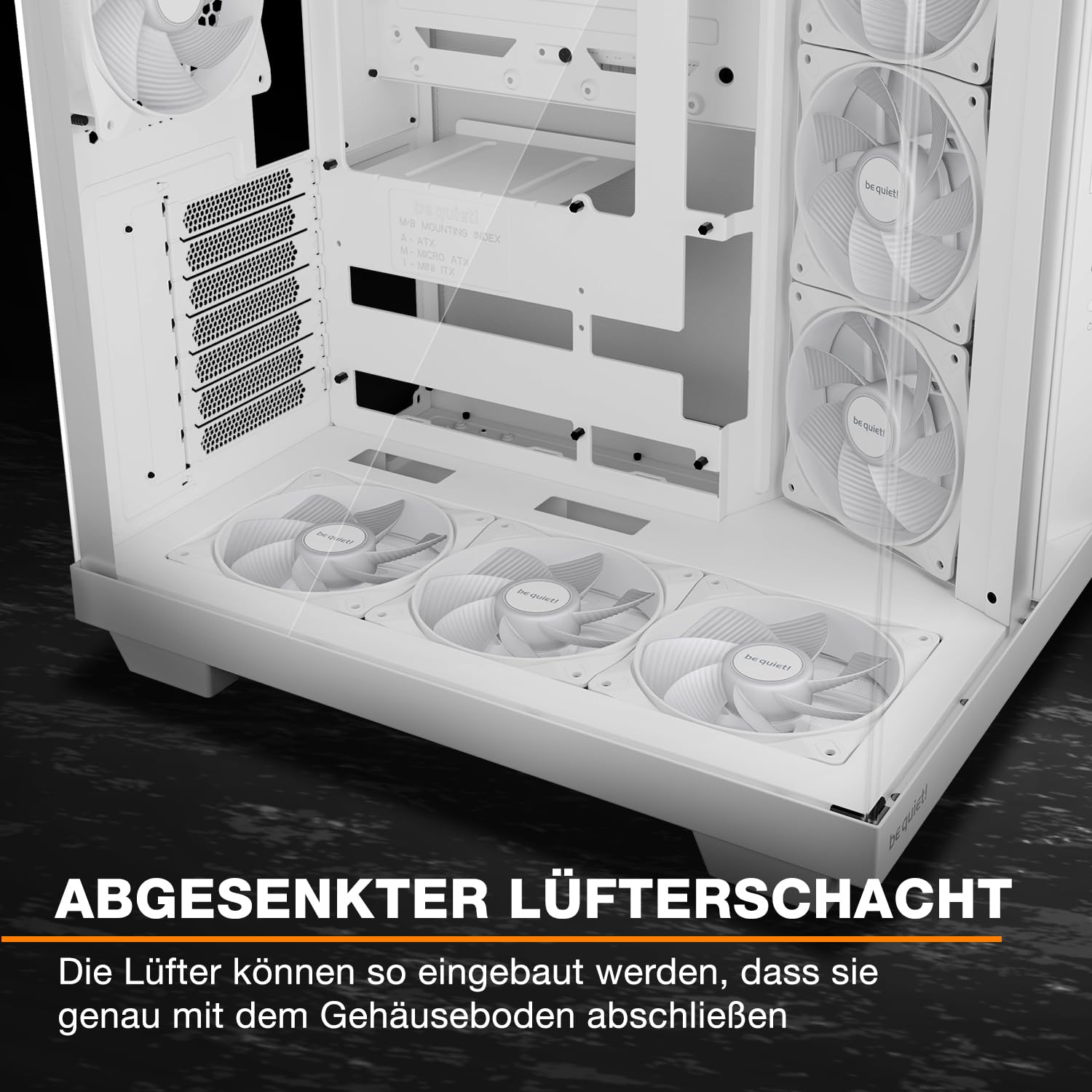 be quiet! Light Base 500 LX White PC-Gehäuse