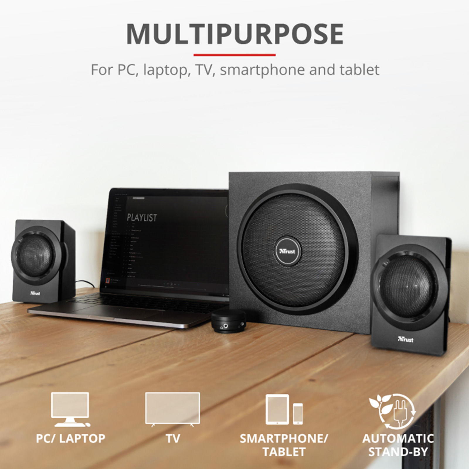 TRUST YURI 2.1 SPEAKER SET TRUST YURI 2.1 SPEAKER SET