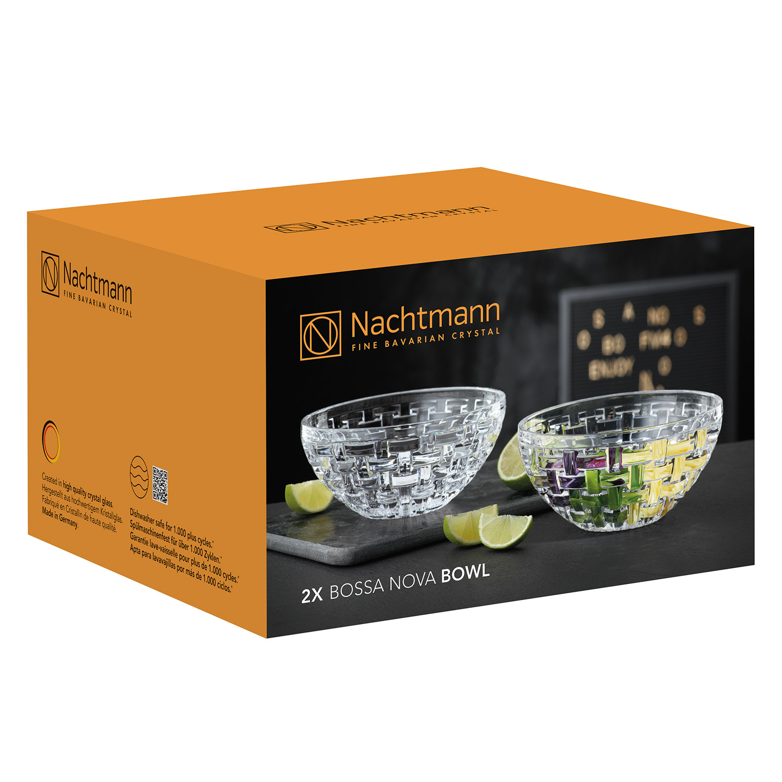 Nachtmann Schale SET/2 4460/18cm Bossa Nova 103292