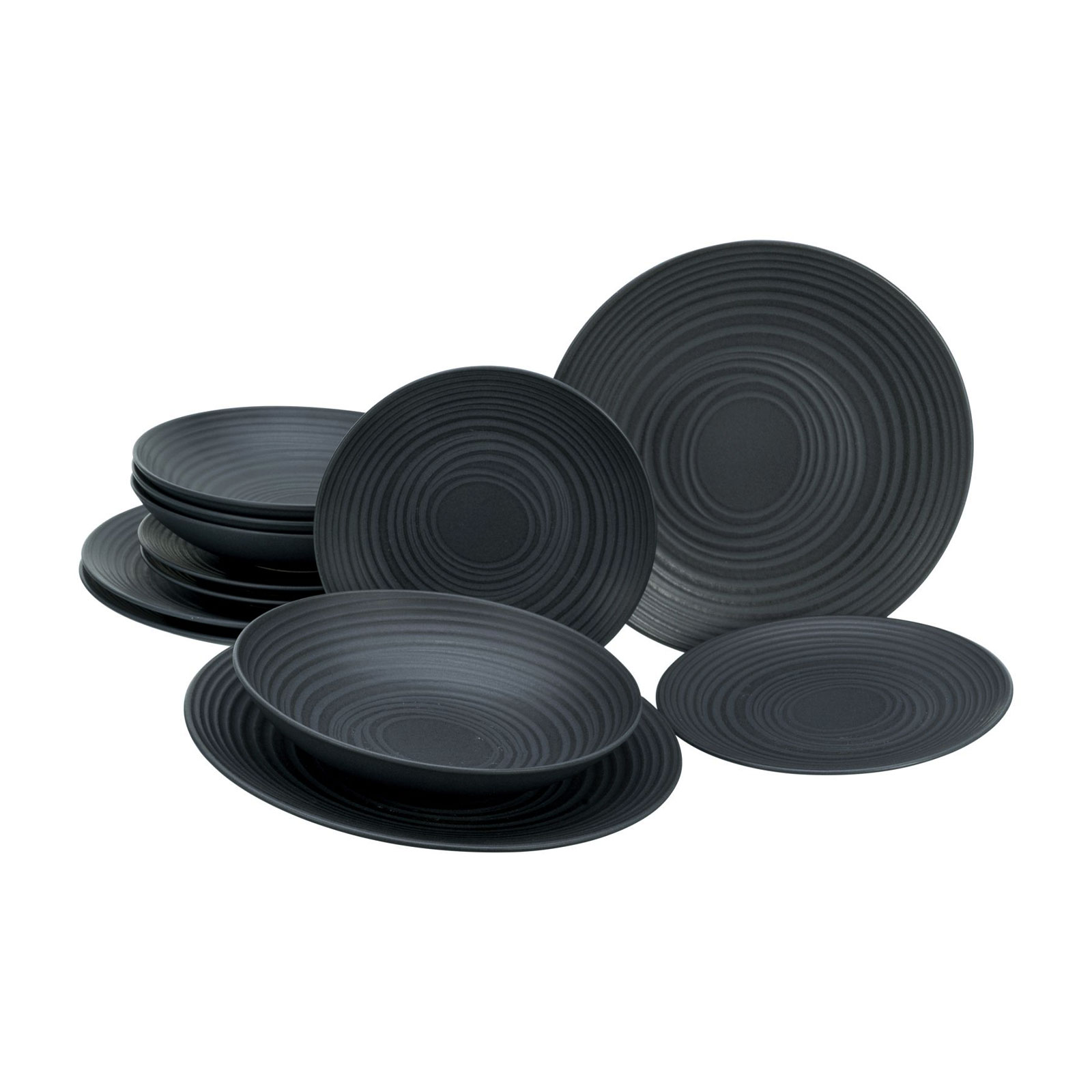 CreaTable 23205 Tafelservice Elements Collection Lava Stone CreaTable 23205 Tafelservice Elements Collection Lava Stone