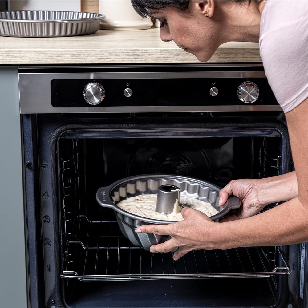 KitchenAid Bakeware Aluminisiertem Stahl Backform Tulband-Kuchen-Bundt-Form 24cm
