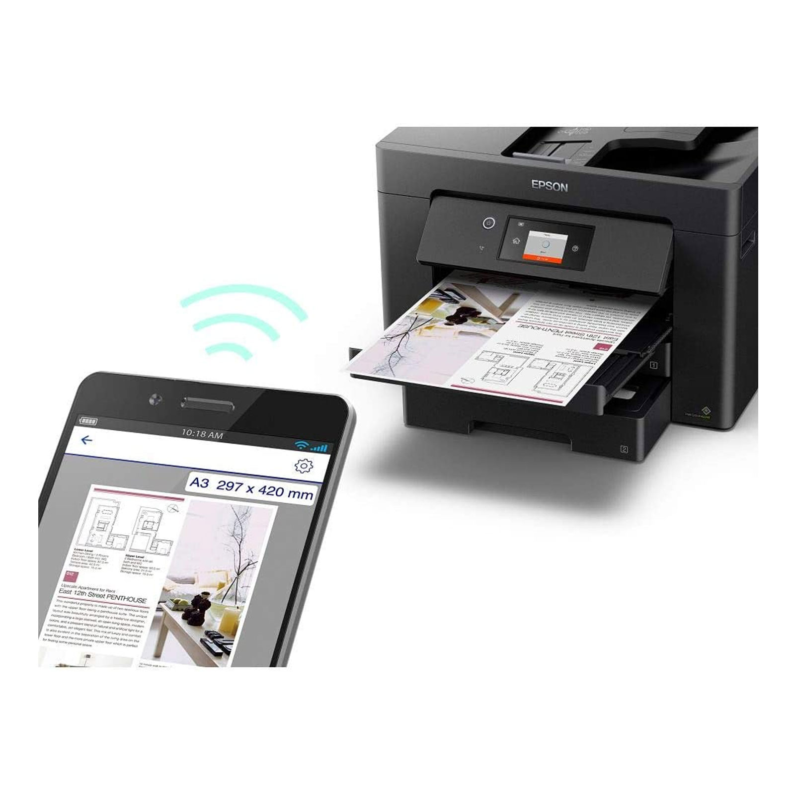 Epson WorkForce WF-7830DTWF Multifunktionsdrucker