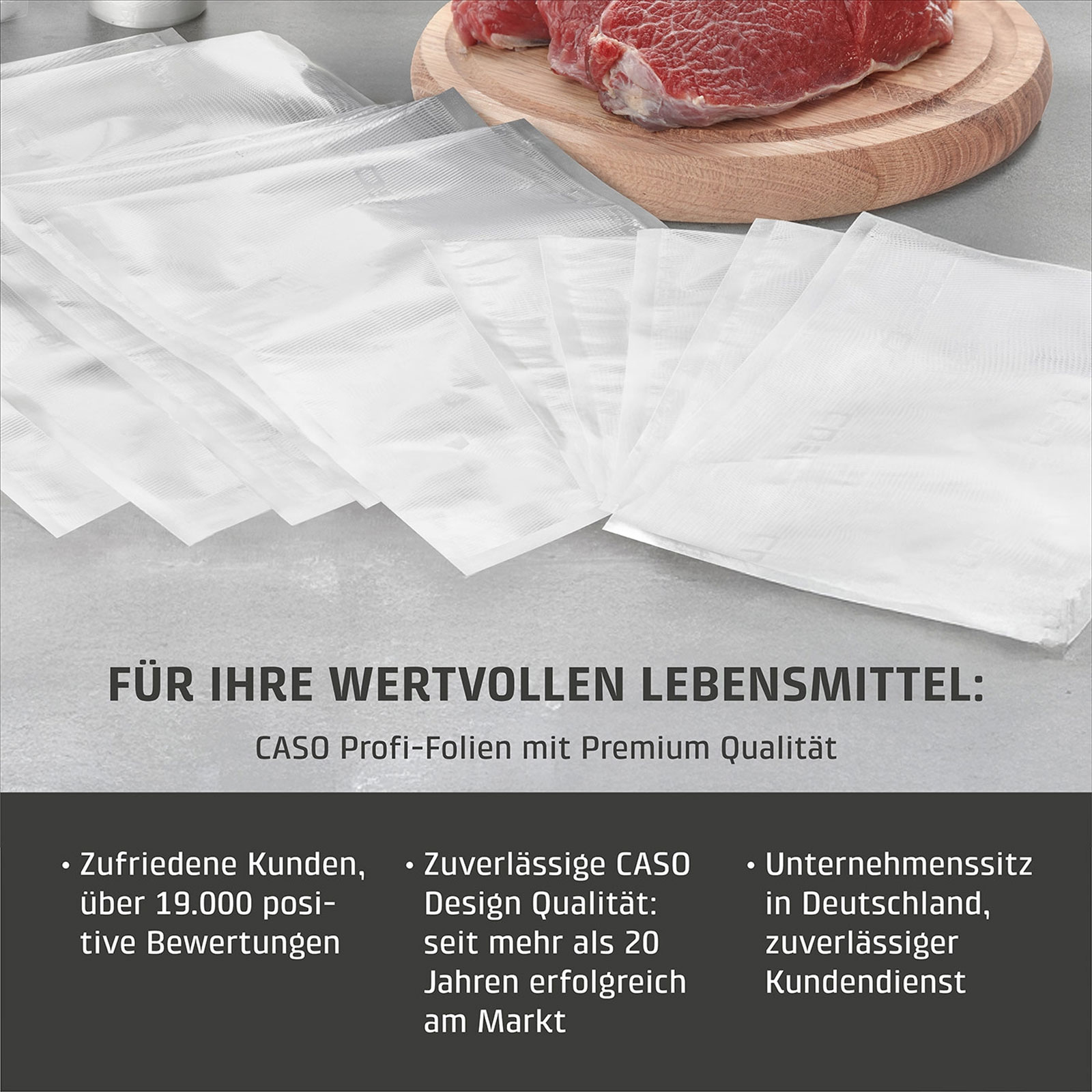 Caso 6 Sterne Profie Folienrollen