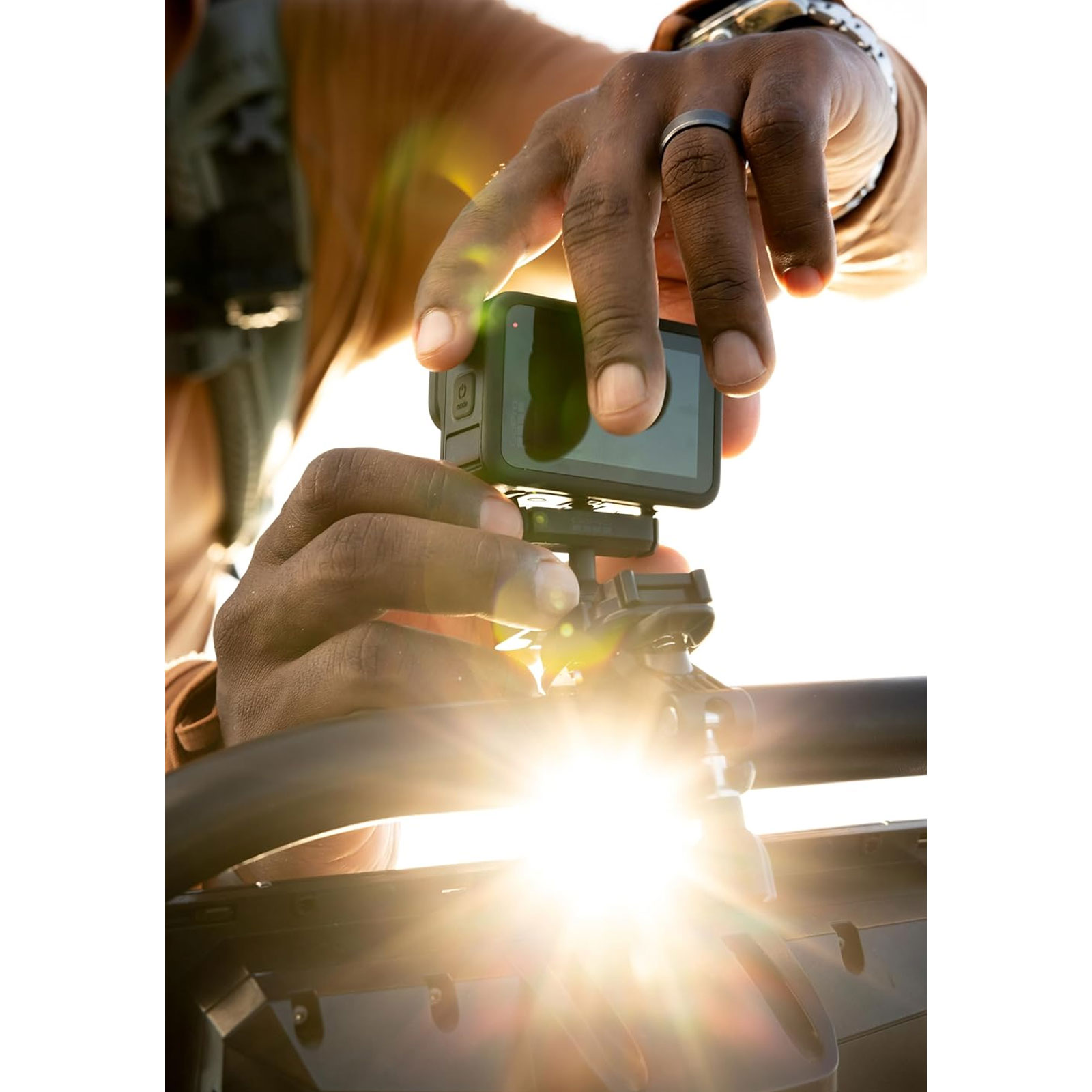 GoPro Kugelgelenkhalterung mit Magnetverriegelung (Mit Hero13 Black kompatibel)