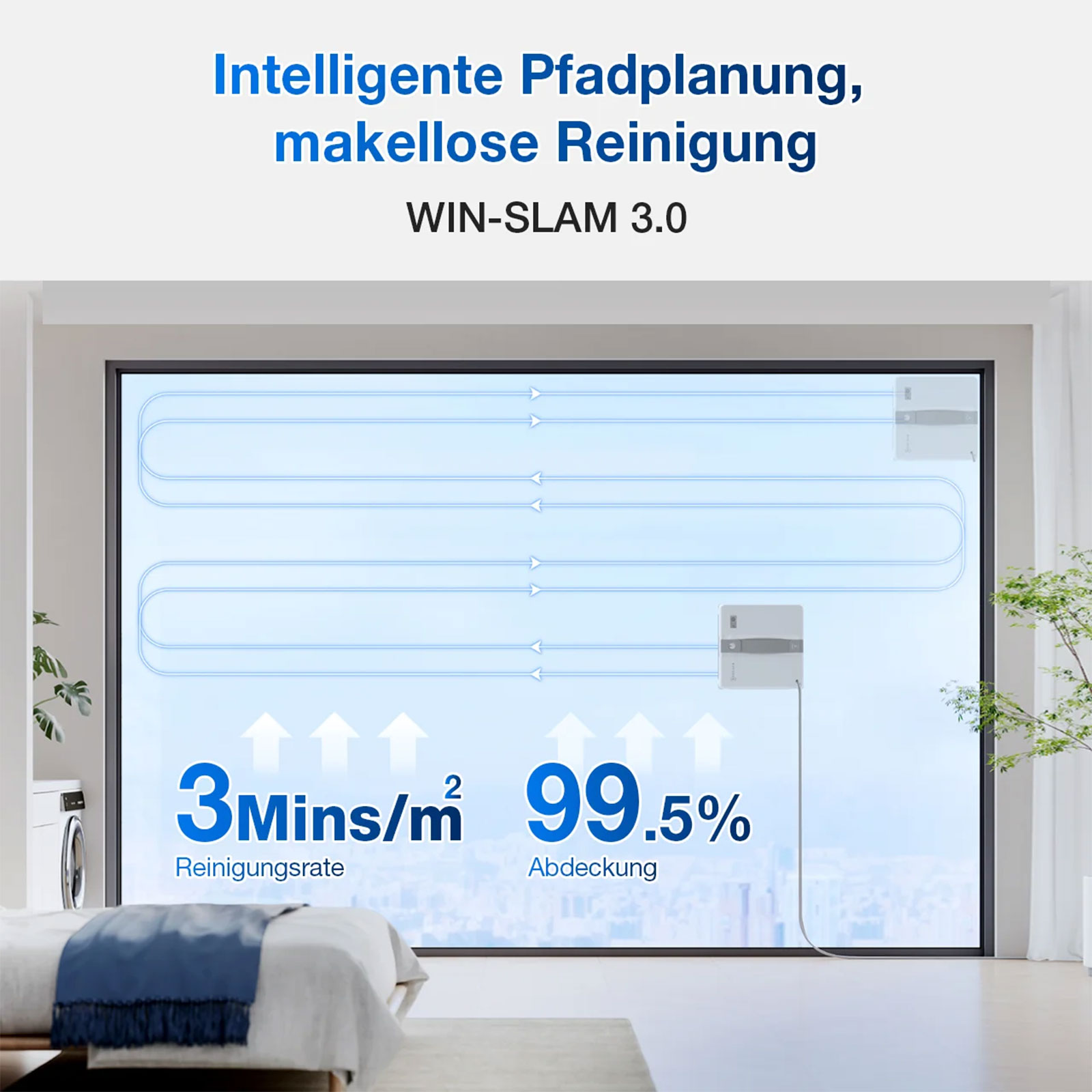 Ecovacs Winbot Mini EU Grey