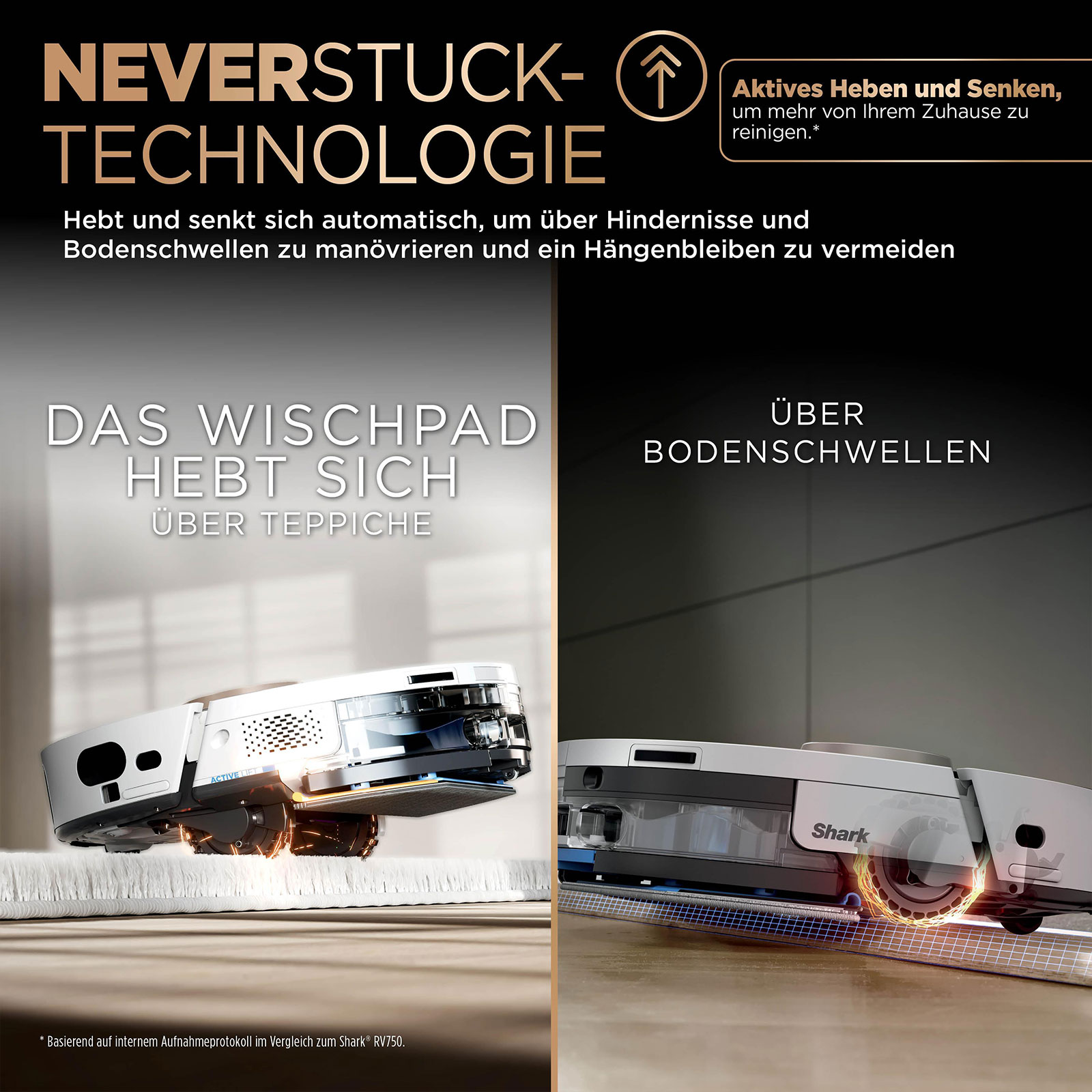 Shark RV2800ZEEUWH Saugroboter mit Wischfunktion Shark RV2800ZEEUWH Saugroboter mit Wischfunktion