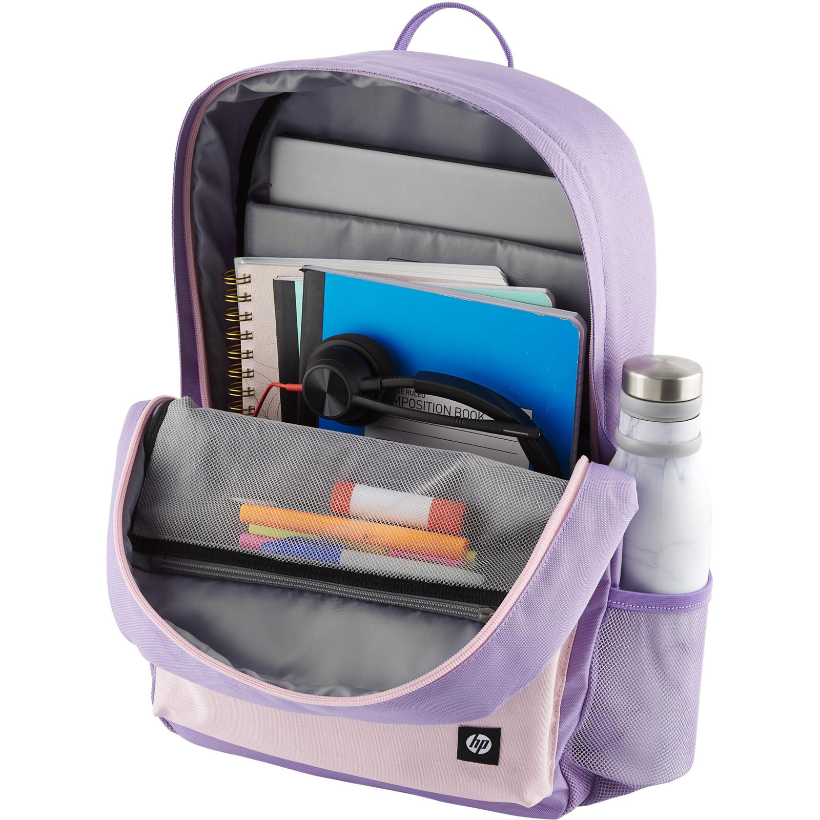 HP Campus XL Rucksack, Lavendel (16,1 Zoll, Regenschutz, 7J597AA)