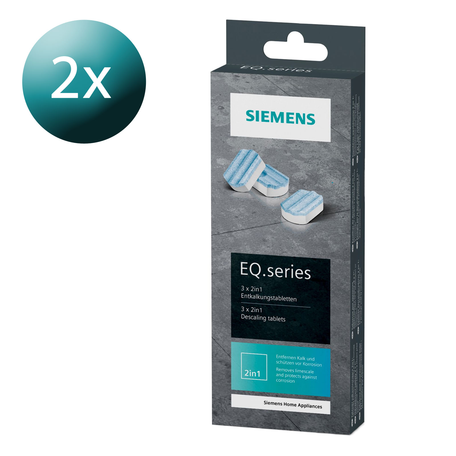 Siemens EQ.500 integral TQ507D03 Kaffeevollautomat inkl. Reinigungsset