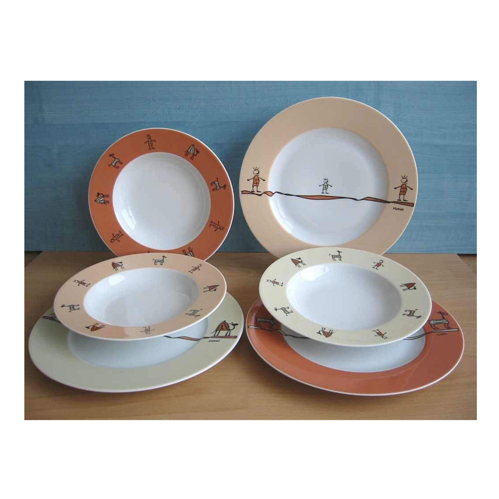 CreaTable, 10815, Serie Nature,Tafelservice 12 tlg CreaTable, 10815, Serie Nature,Tafelservice 12 tlg