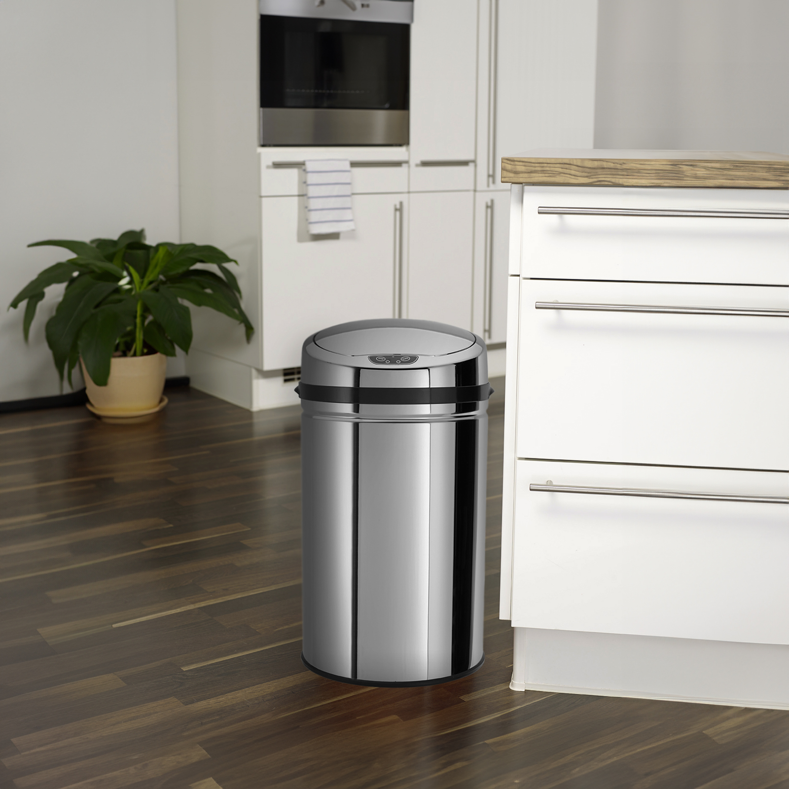 Echtwerk Abfalleimer mit Sensor 30L - Inox 