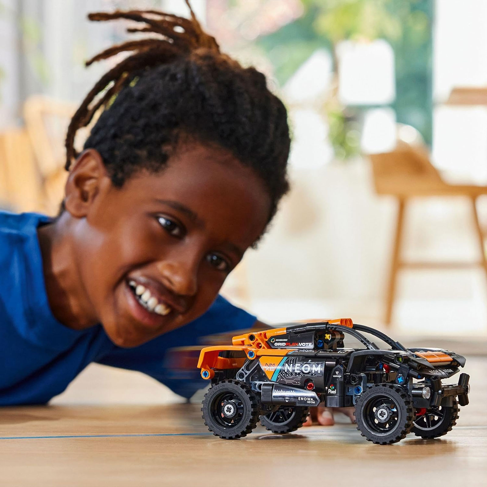 Lego NEOM McLaren Extreme E Race Car