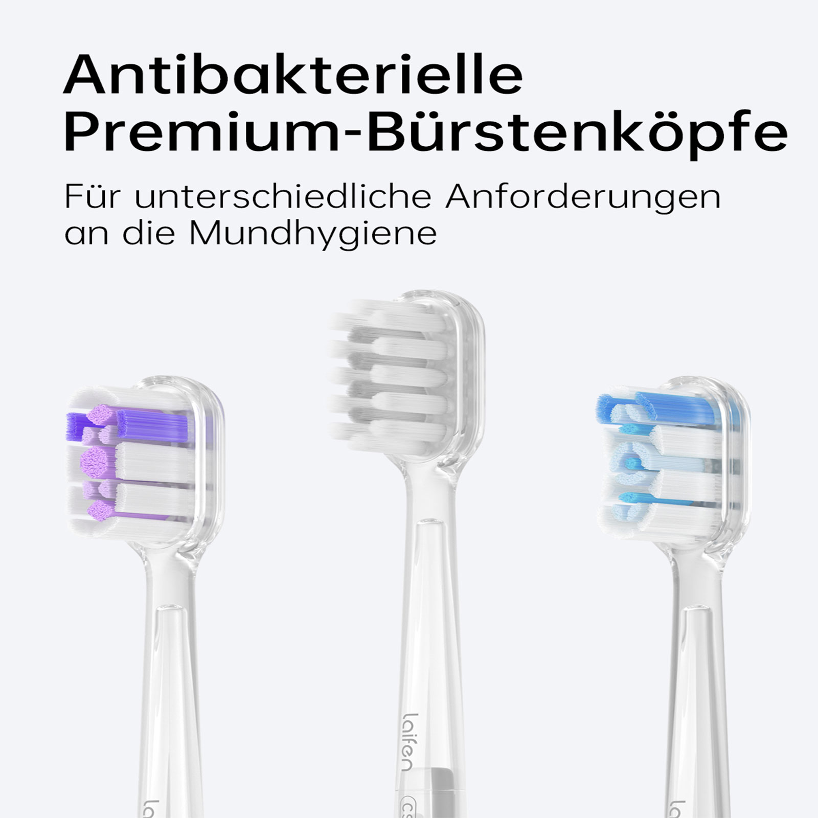 Laifen Wave Alu Elektrische Zahnbürste Silber