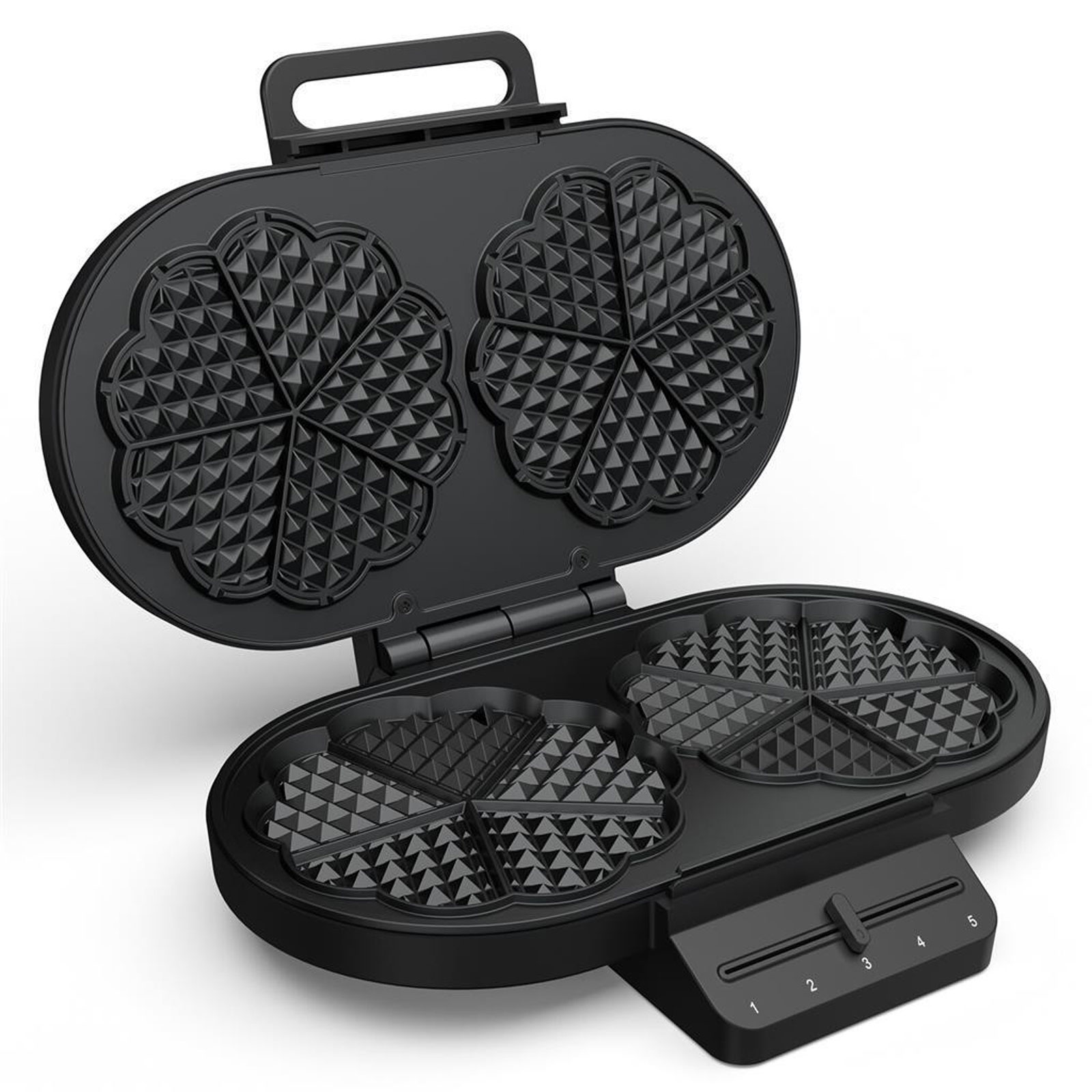 PRINCESS 132384 Herzform Waffeleisen