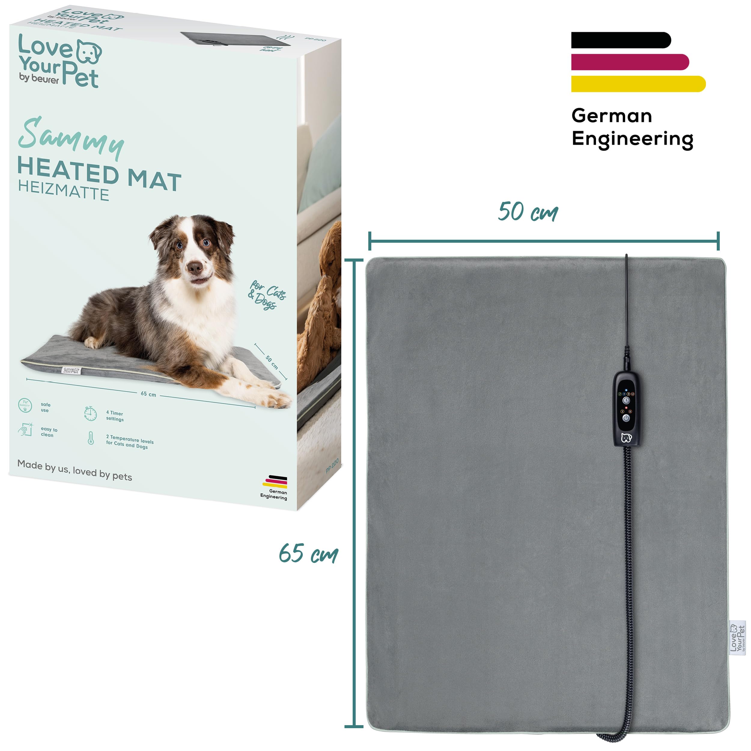 Beurer Love Your Pet Heizmatte L Sammy für Hunde und Katzen