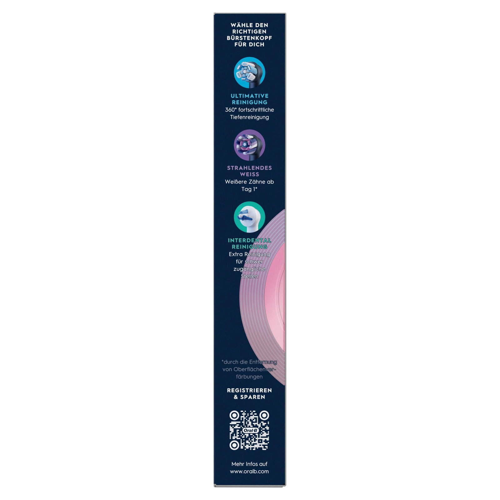 Oral-B iO Original Aufsteckbürsten 2er Set Schwarz Oral-B iO Original Aufsteckbürsten 2er Set Schwarz